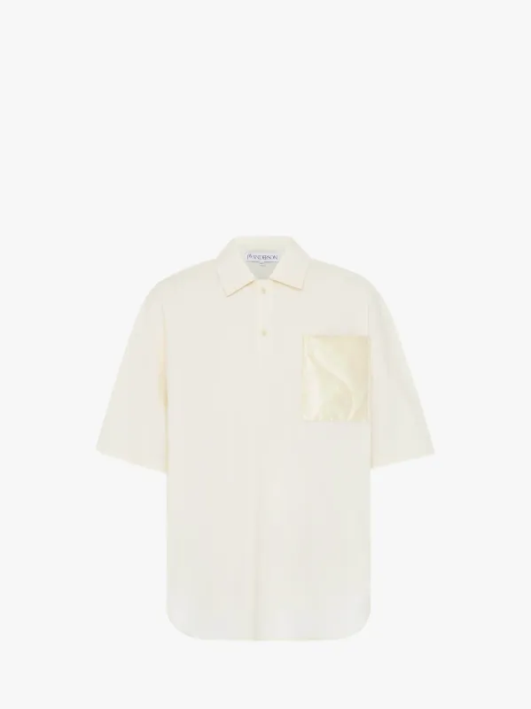 CL_SS QUILTED POCKET POLO TOP - IVORY_TP0350PG1090 sold by J.W. Anderson