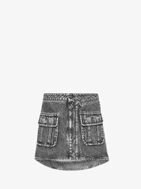 スカート J W ANDERSON CURVED PATCH POCKET MINI SKIRT 25760308_56533465_600.jpg