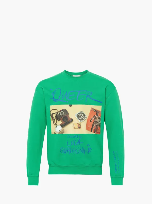 JW ANDERSON X QUEER SWEATSHIRT WITH PHOTO PRINT made by J.W. Anderson