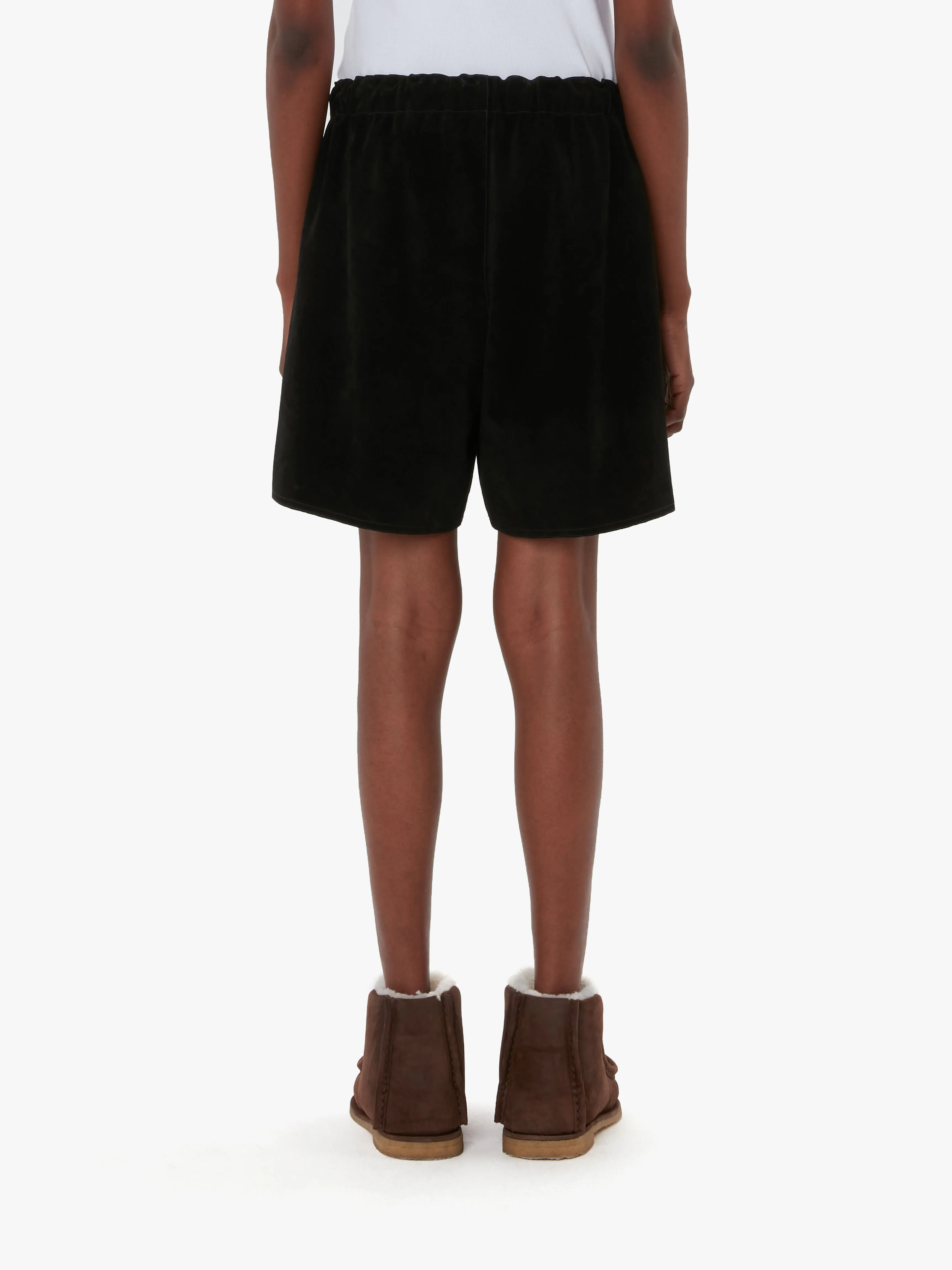 DRAWSTRING LEATHER SHORTS sold by J.W. Anderson product image thumbnail 3