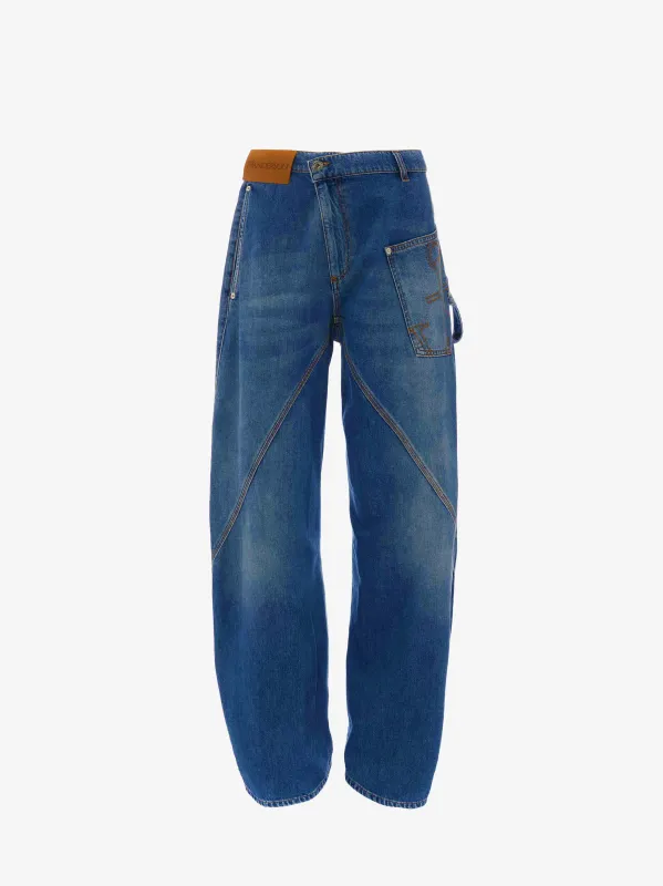 TWISTED WORKWEAR DENIM JEANS made by J.W. Anderson