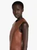 SLEEVELESS LEATHER TOP sold by J.W. Anderson
