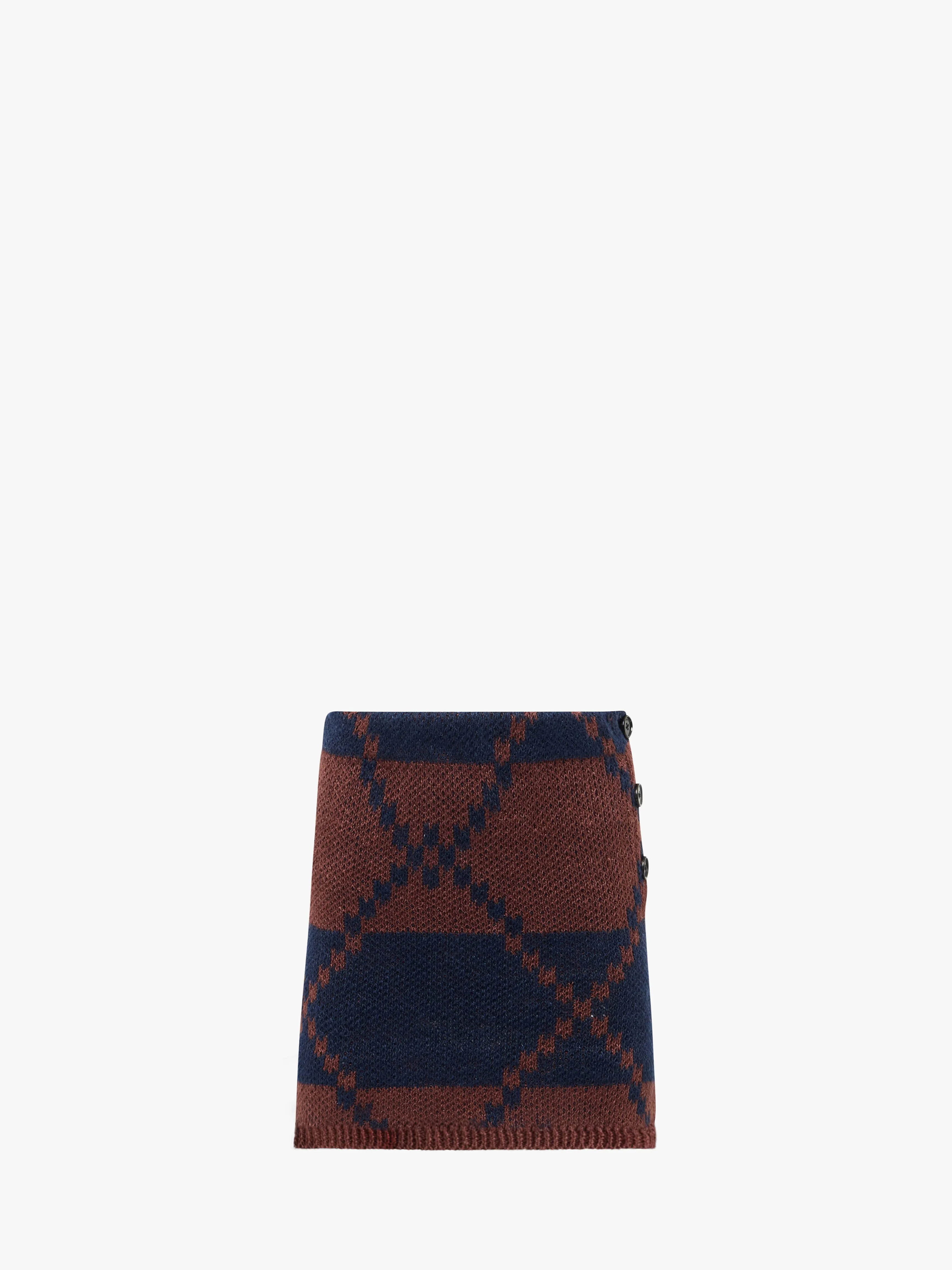 FAIRISLE MINI SKIRT sold by J.W. Anderson