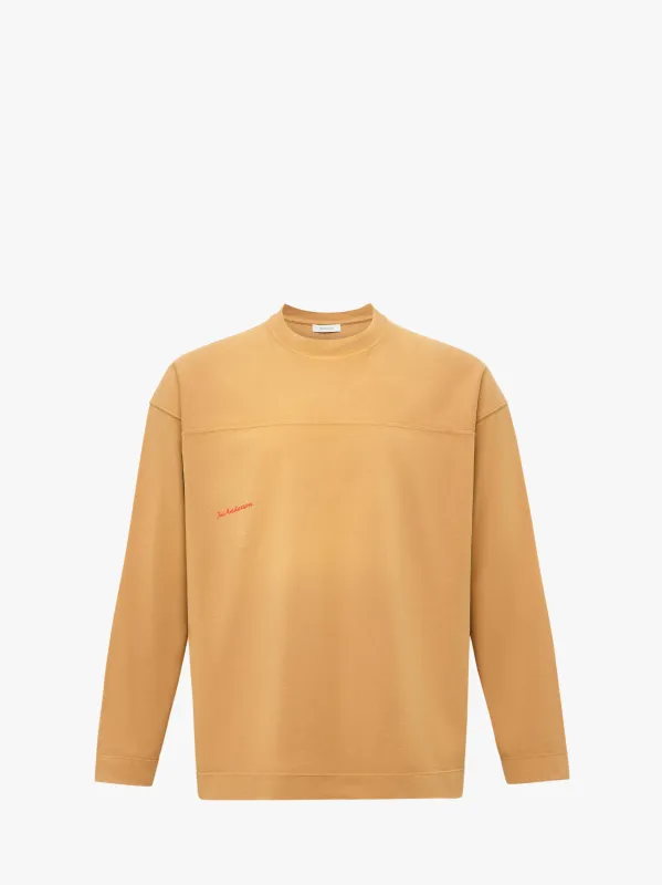 GARMENT DYED LONG SLEEVE T-SHIRT sold by J.W. Anderson