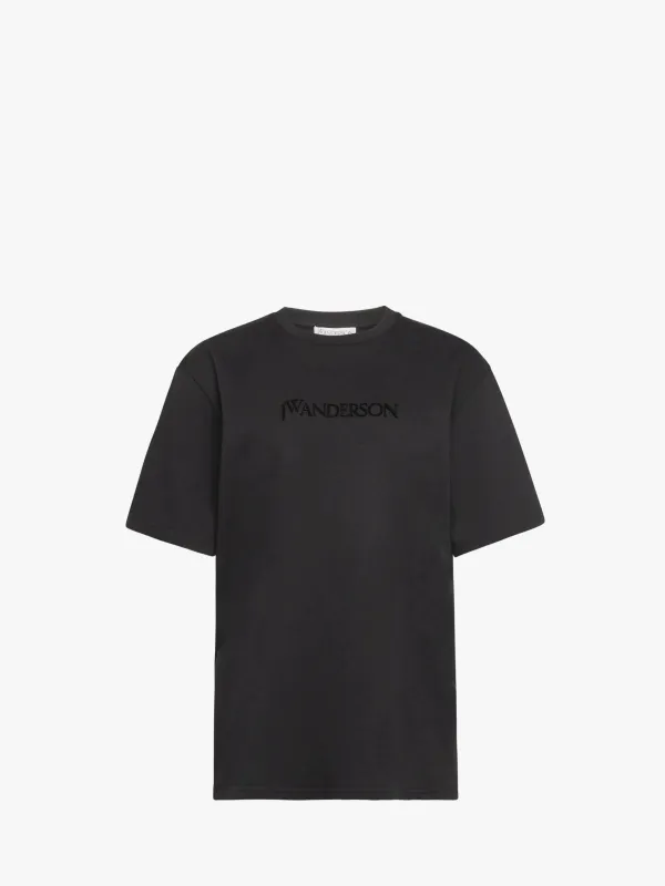 CLASSIC LOGO EMBROIDERY T-SHIRT sold by J.W. Anderson