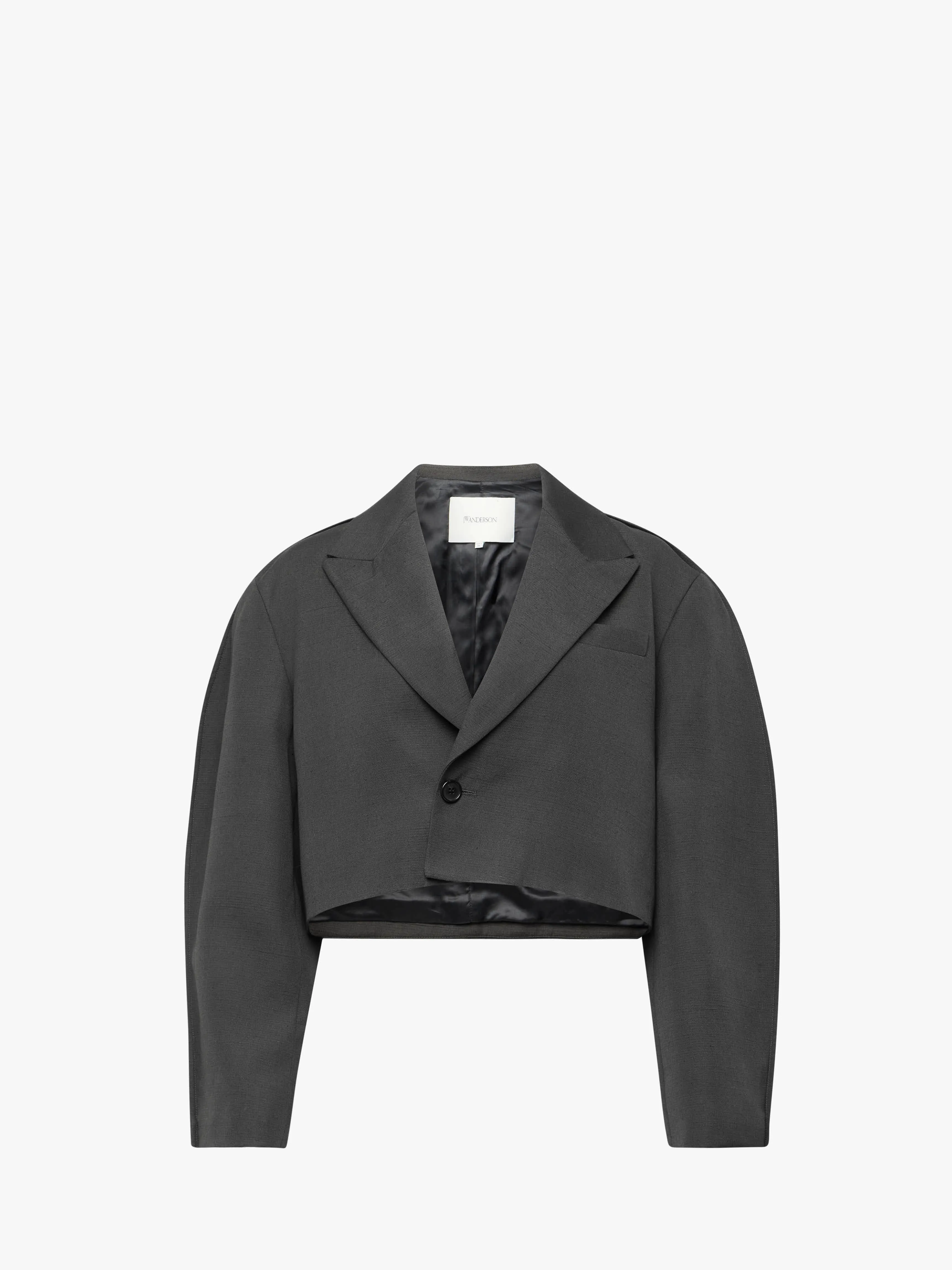 CROPPED ROUNDED TAILORED JACKET sold by J.W. Anderson