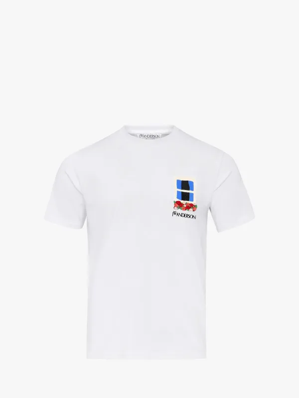 'WINDOW' EMBROIDERED SHIRT made by J.W. Anderson