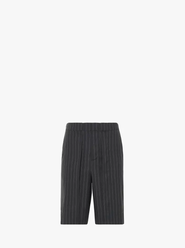 FOLDED FRONT PLEAT SHORTS made by J.W. Anderson