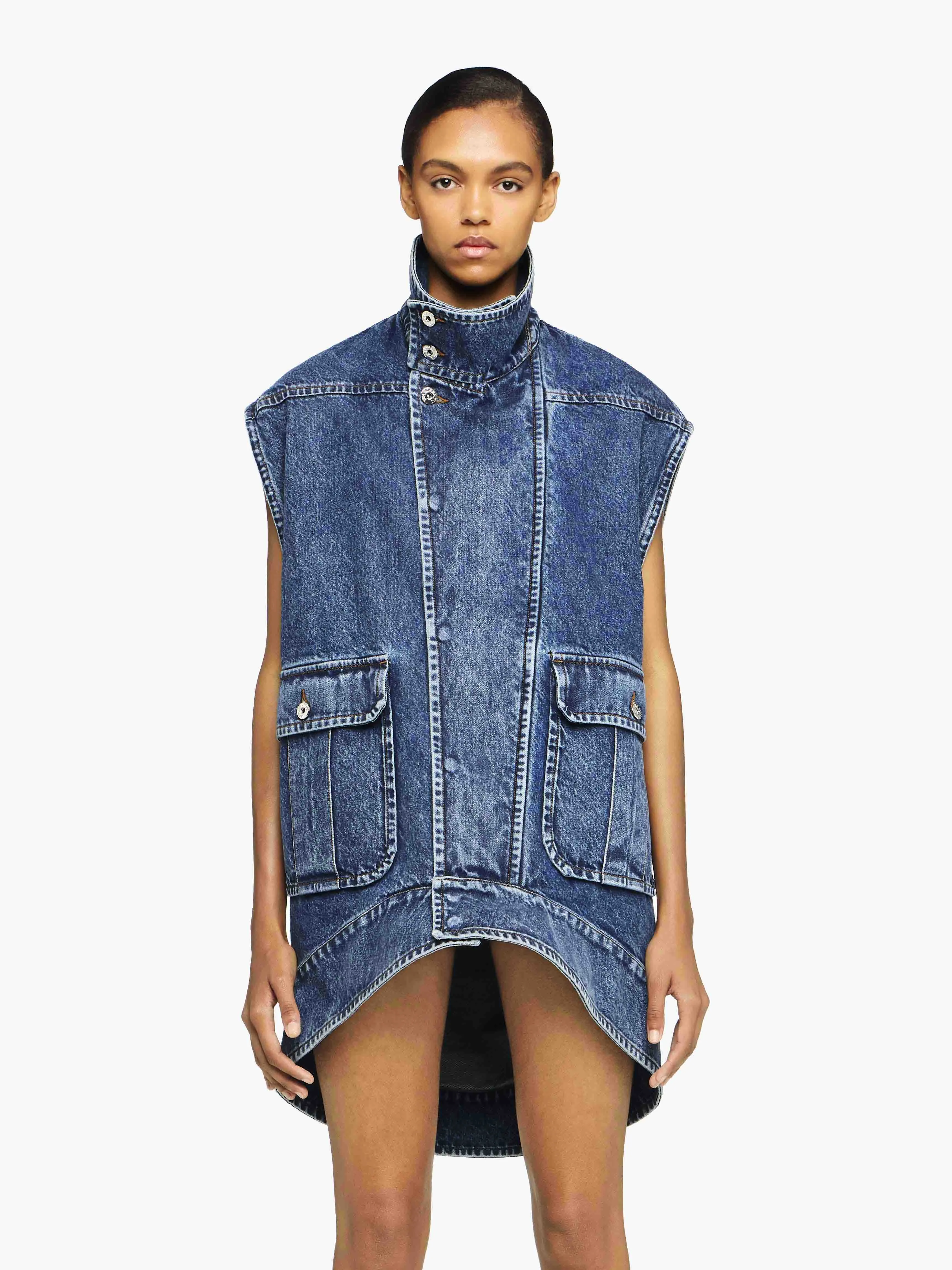 OVERSIZED SLEEVELESS HIGH NECK JACKET sold by J.W. Anderson product image thumbnail 2