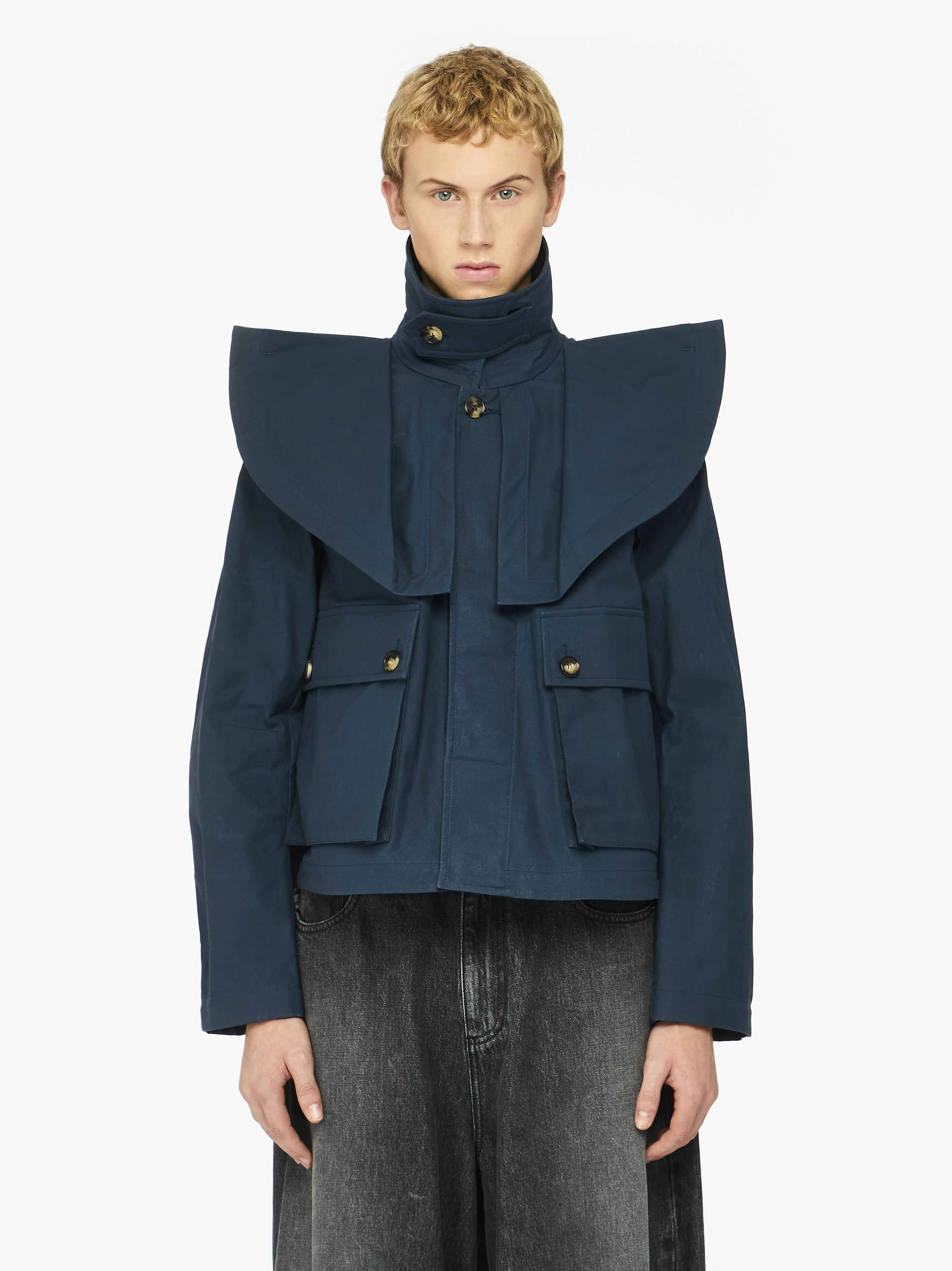 OVERSIZED COLLAR TRENCH JACKET sold by J.W. Anderson product image thumbnail 2