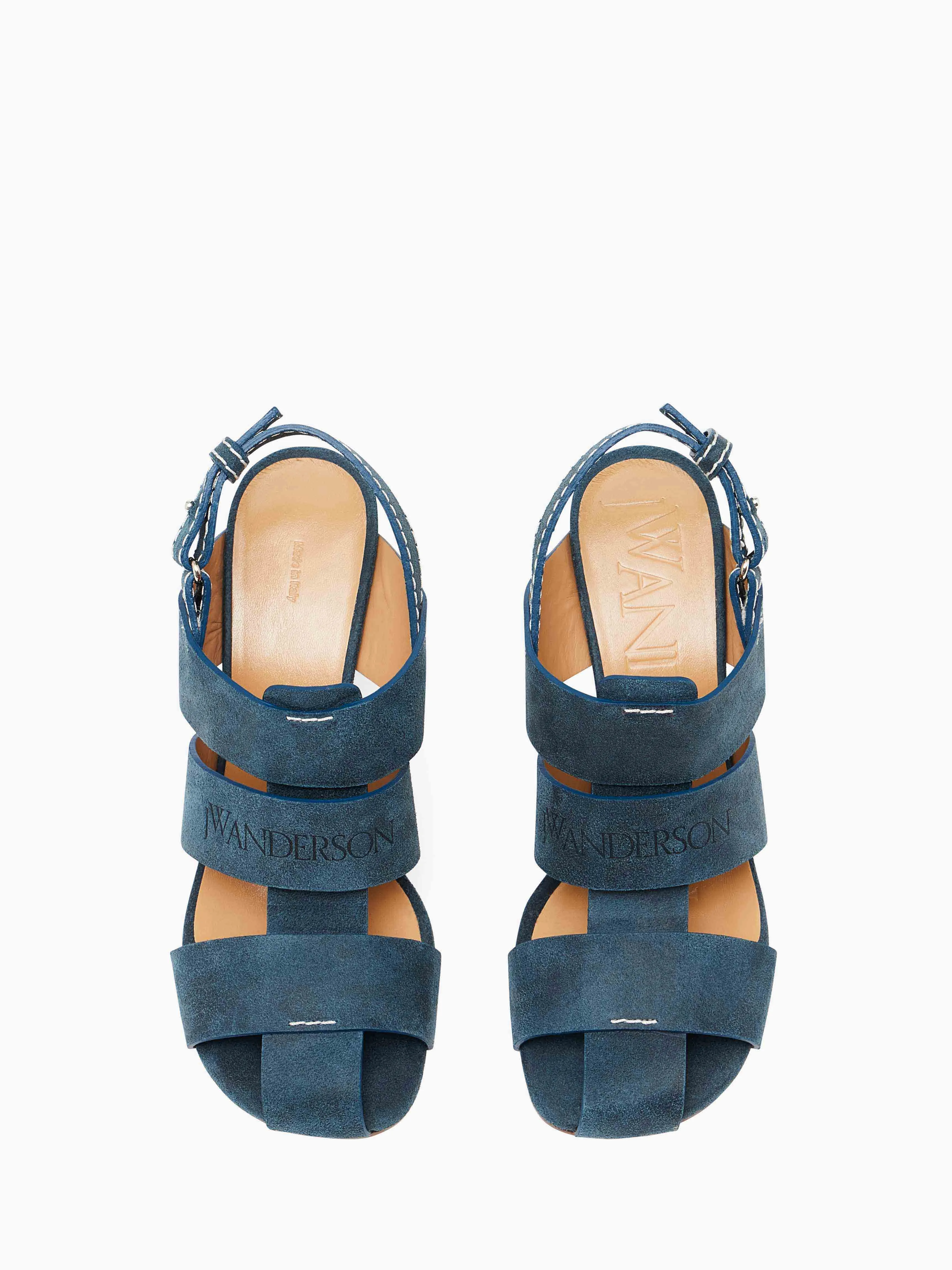SUEDE HEELED FISHERMAN SANDALS sold by J.W. Anderson product image thumbnail 4
