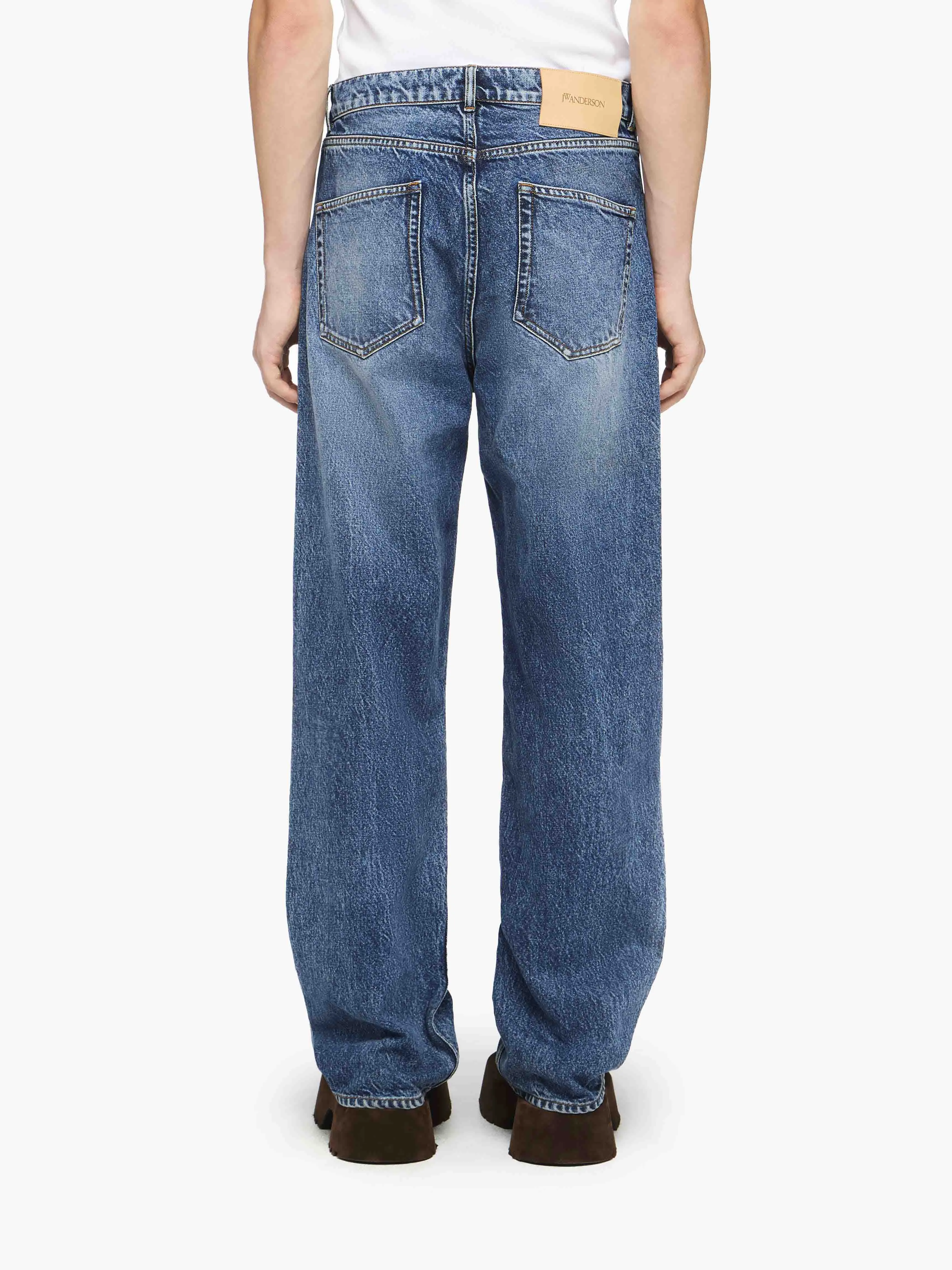 STRAIGHT LEG DENIM JEANS sold by J.W. Anderson product image thumbnail 3