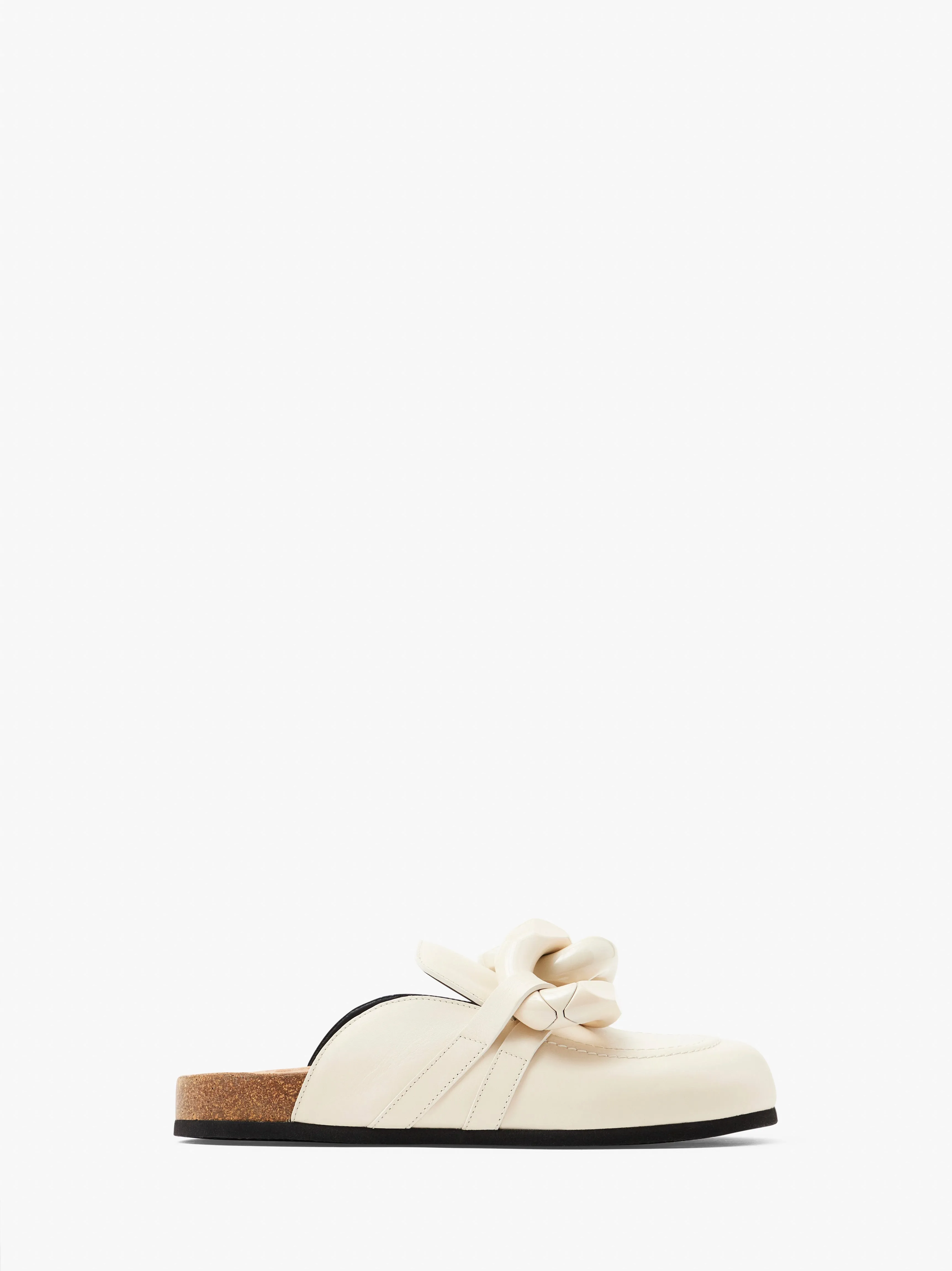 CHAIN LOAFER LEATHER MULES sold by J.W. Anderson