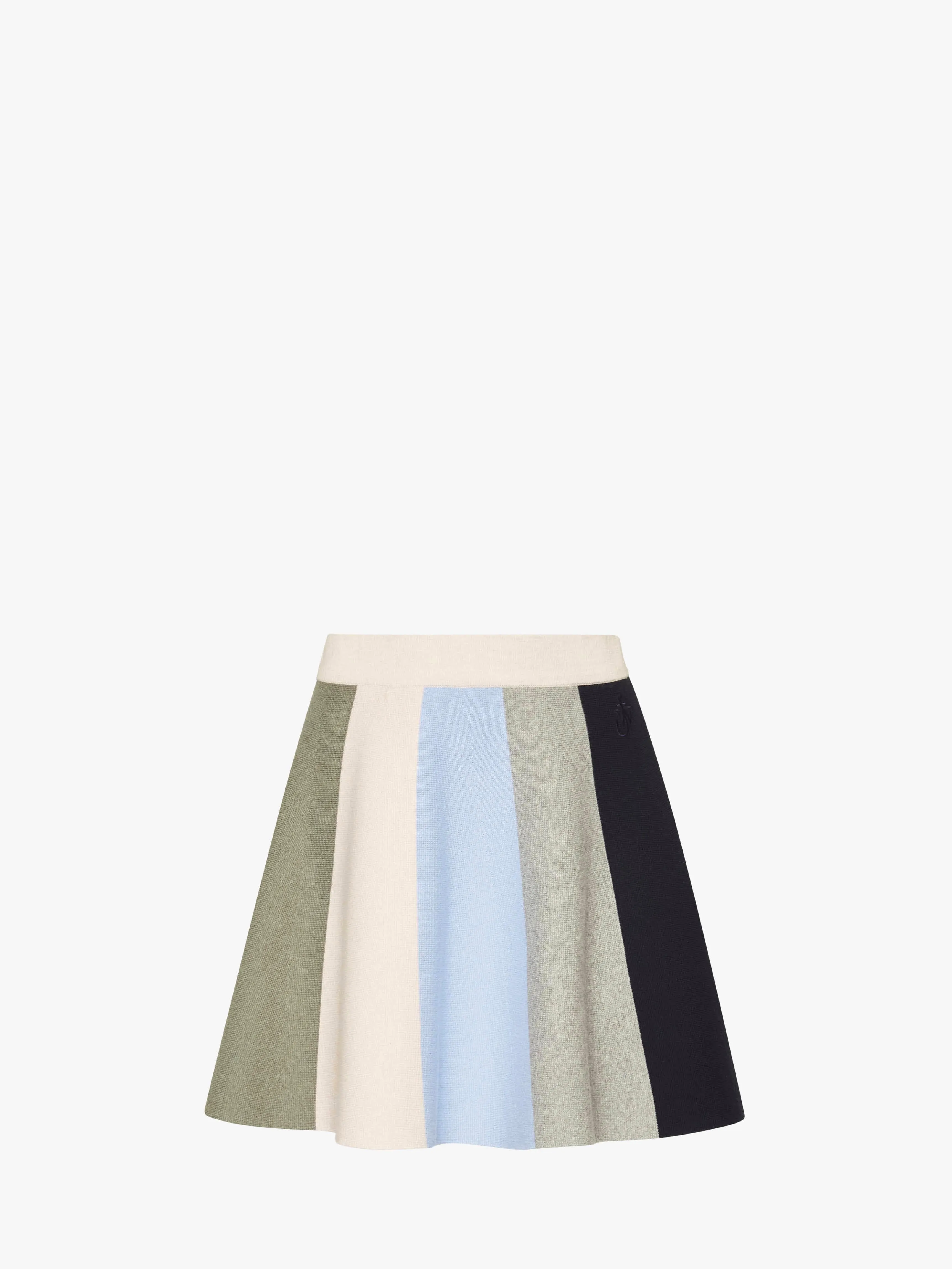 PANELLED SCARF-KNIT SKIRT sold by J.W. Anderson