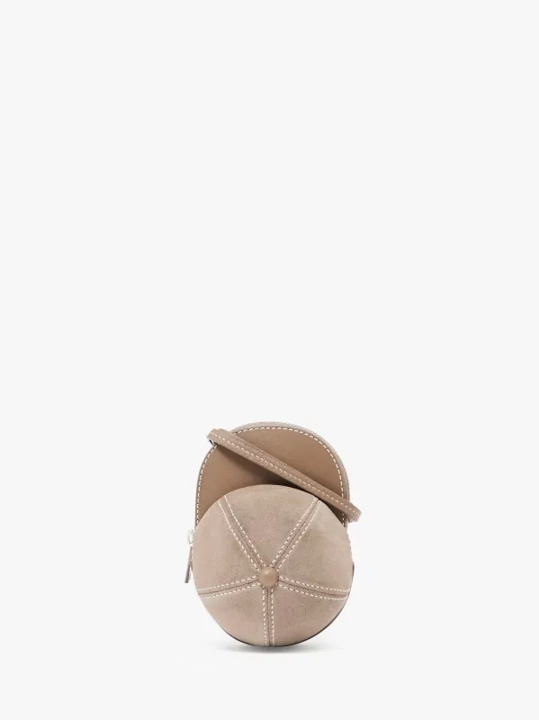 MINI CAP BAG - SUEDE CROSSBODY BAG sold by J.W. Anderson