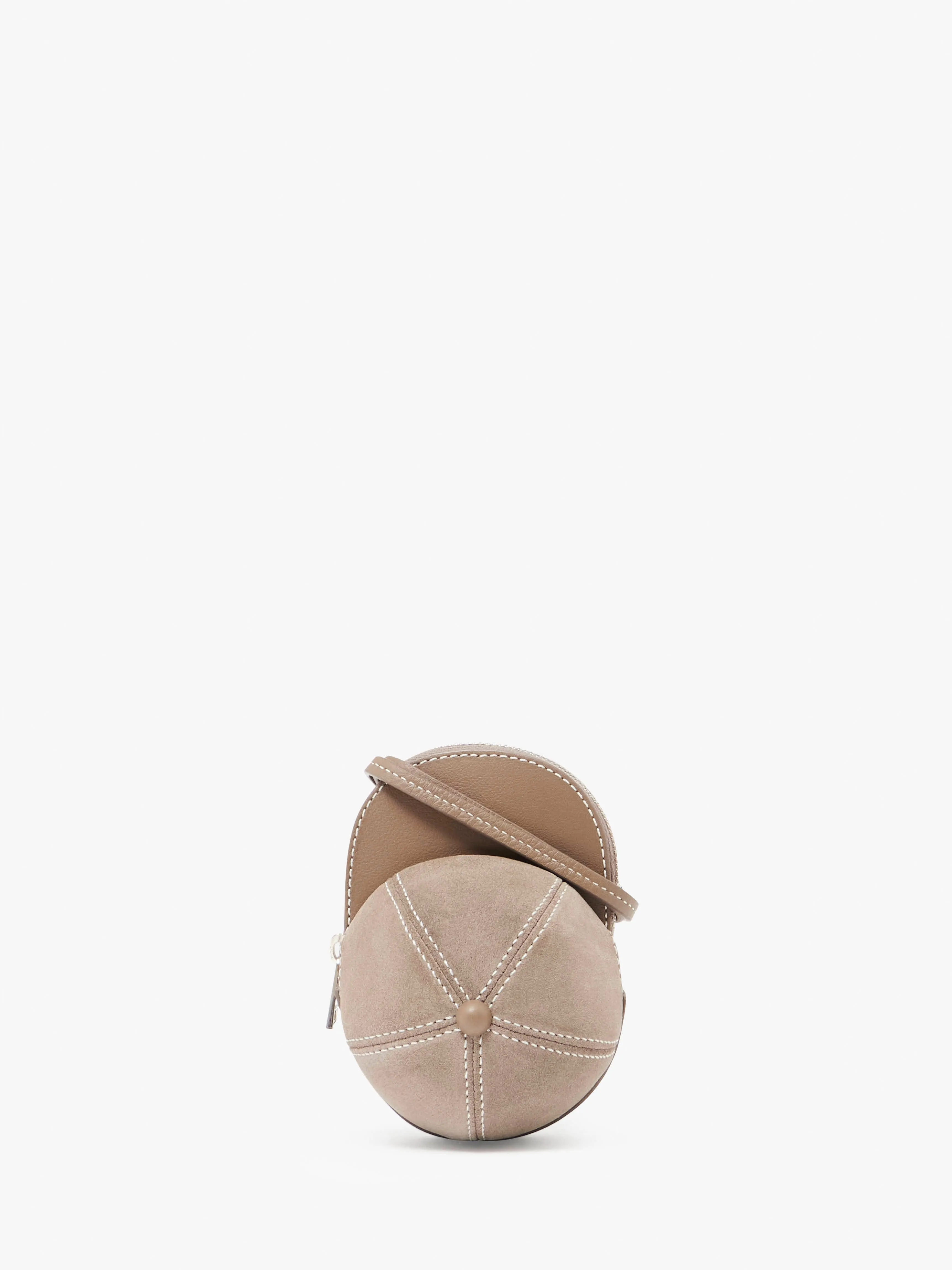 MINI CAP BAG - SUEDE CROSSBODY BAG sold by J.W. Anderson