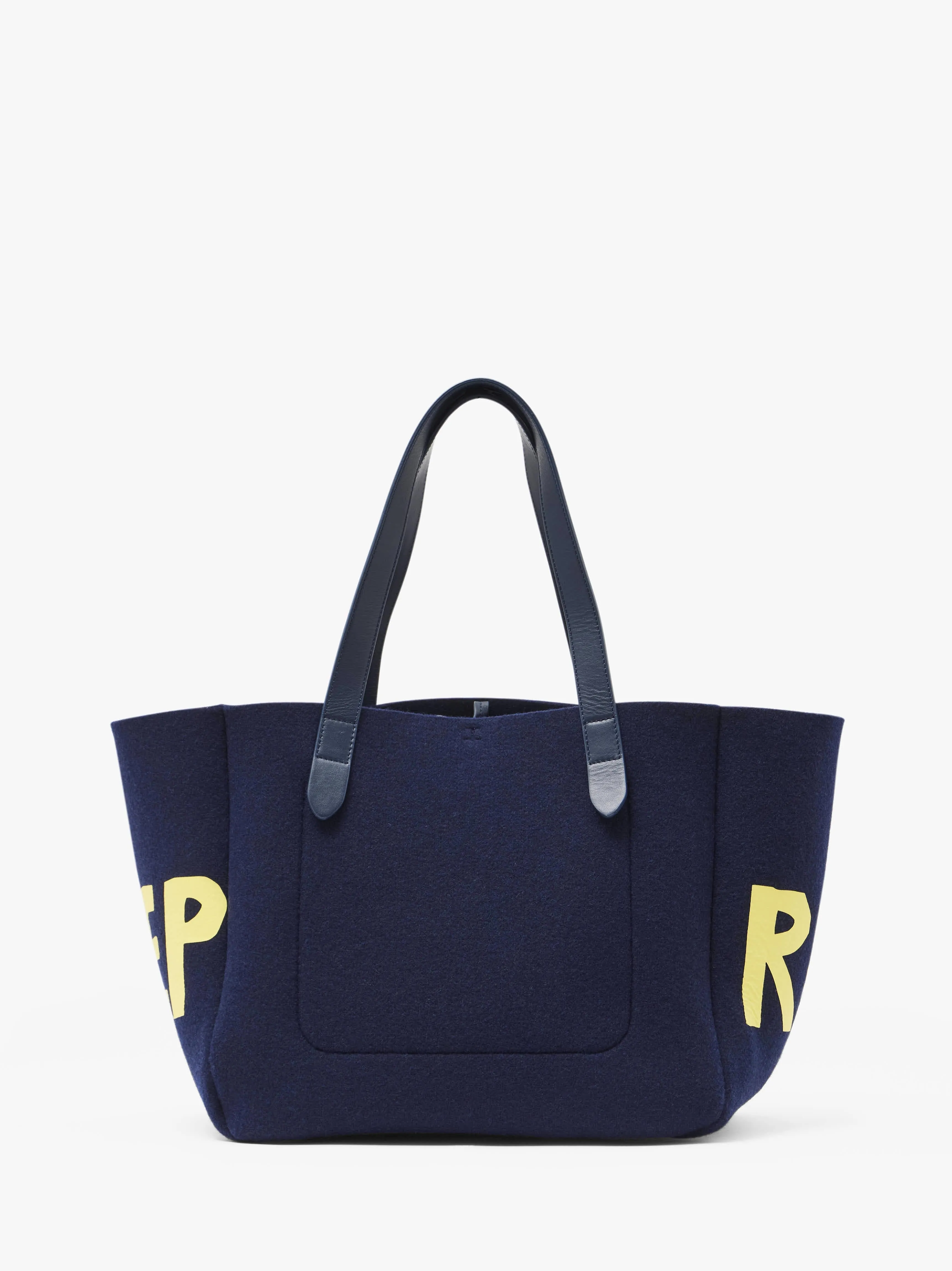 BELT TOTE BAG - 'REAL SLEEP' SLOGAN SHOULDER BAG sold by J.W. Anderson product image thumbnail 4