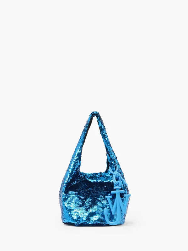 MINI SEQUIN SHOPPER - TOP HANDLE BAG made by J.W. Anderson