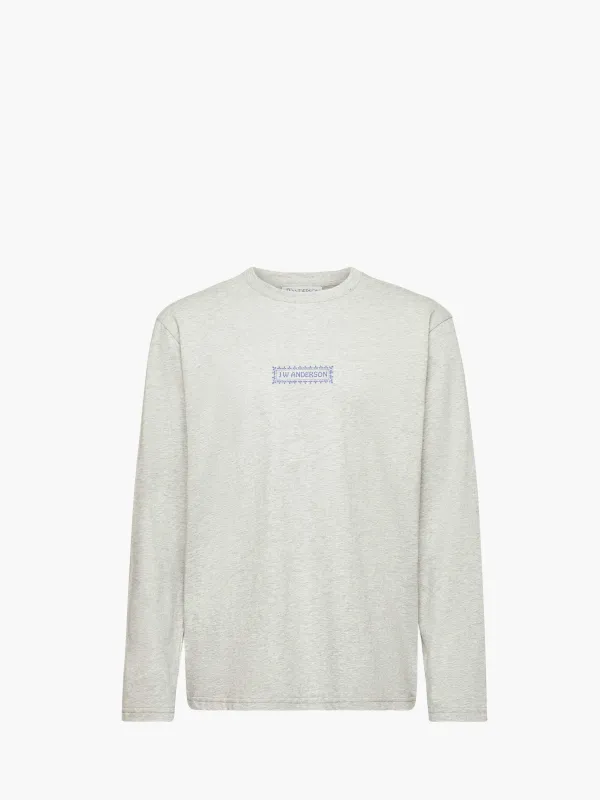 LONG SLEEVE T-SHIRT WITH BACK LOGO PRINT sold by J.W. Anderson