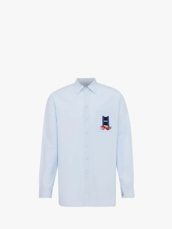 WINDOW' EMBROIDERED SHIRT made by J.W. Anderson