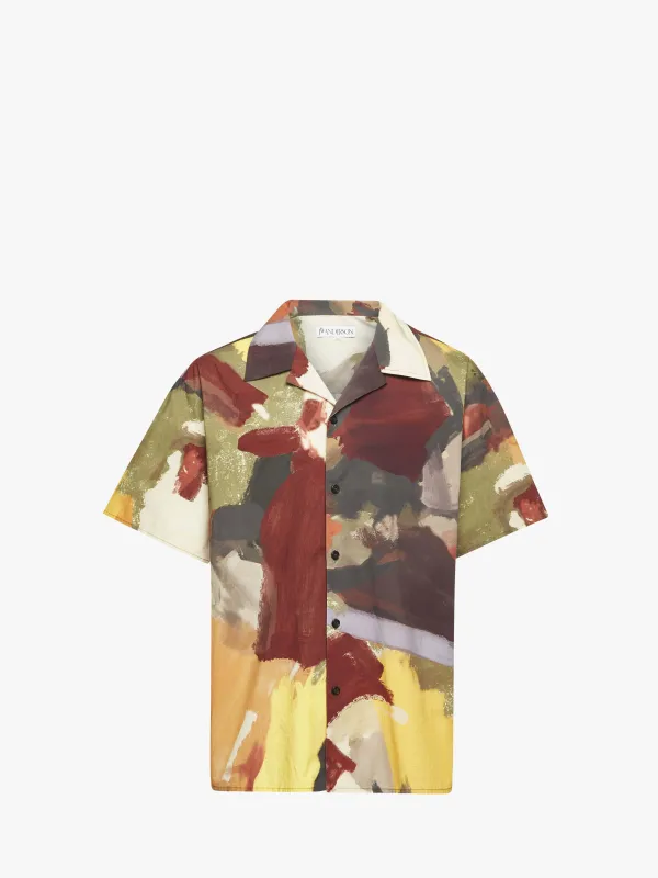 SHORT SLEEVE "ABSTRACT" PRINTED SHIRT sold by J.W. Anderson