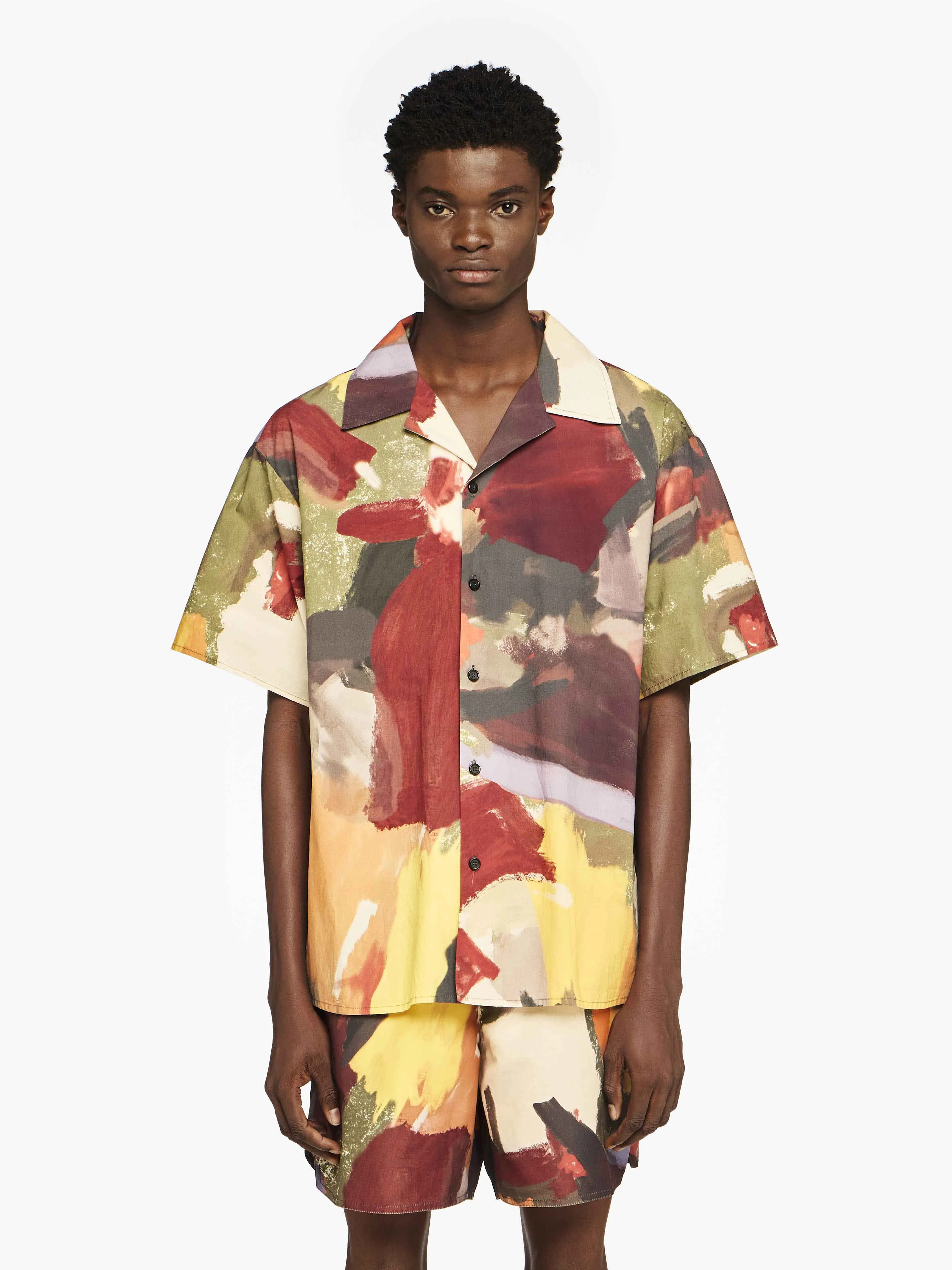 SHORT SLEEVE "ABSTRACT" PRINTED SHIRT sold by J.W. Anderson product image thumbnail 2