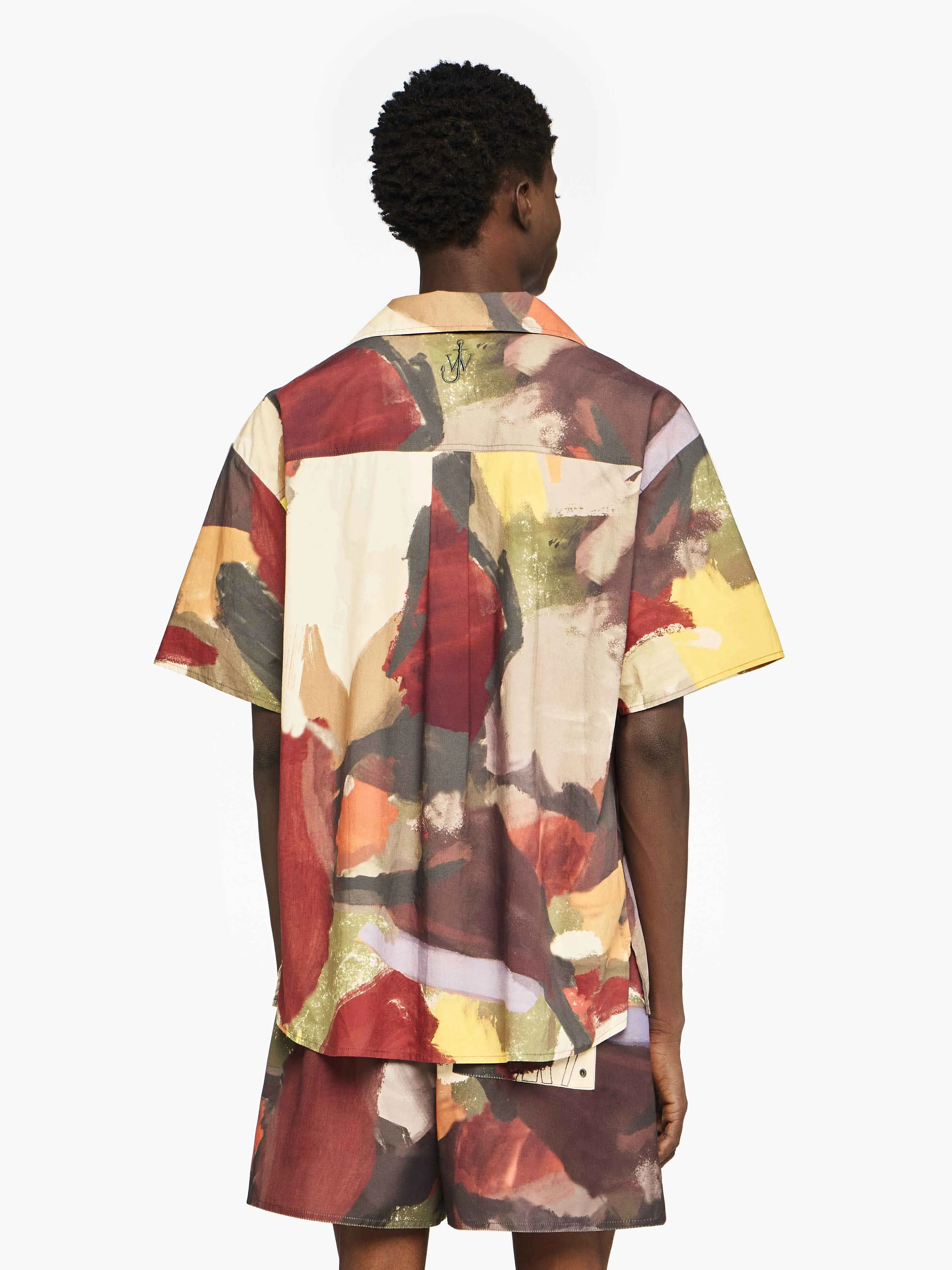 SHORT SLEEVE "ABSTRACT" PRINTED SHIRT sold by J.W. Anderson product image thumbnail 3