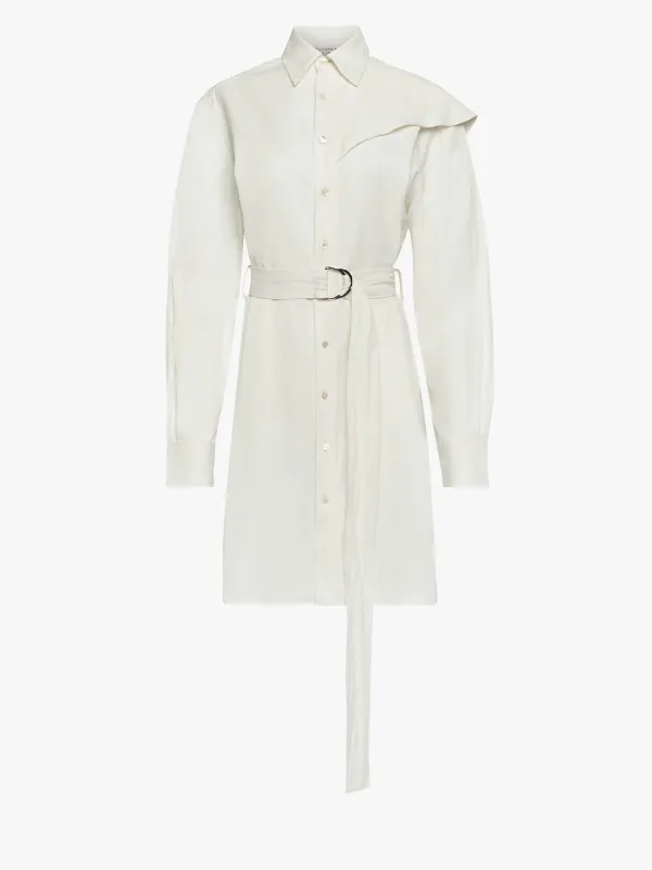 CAPE SHOULDER SHIRT DRESS sold by J.W. Anderson