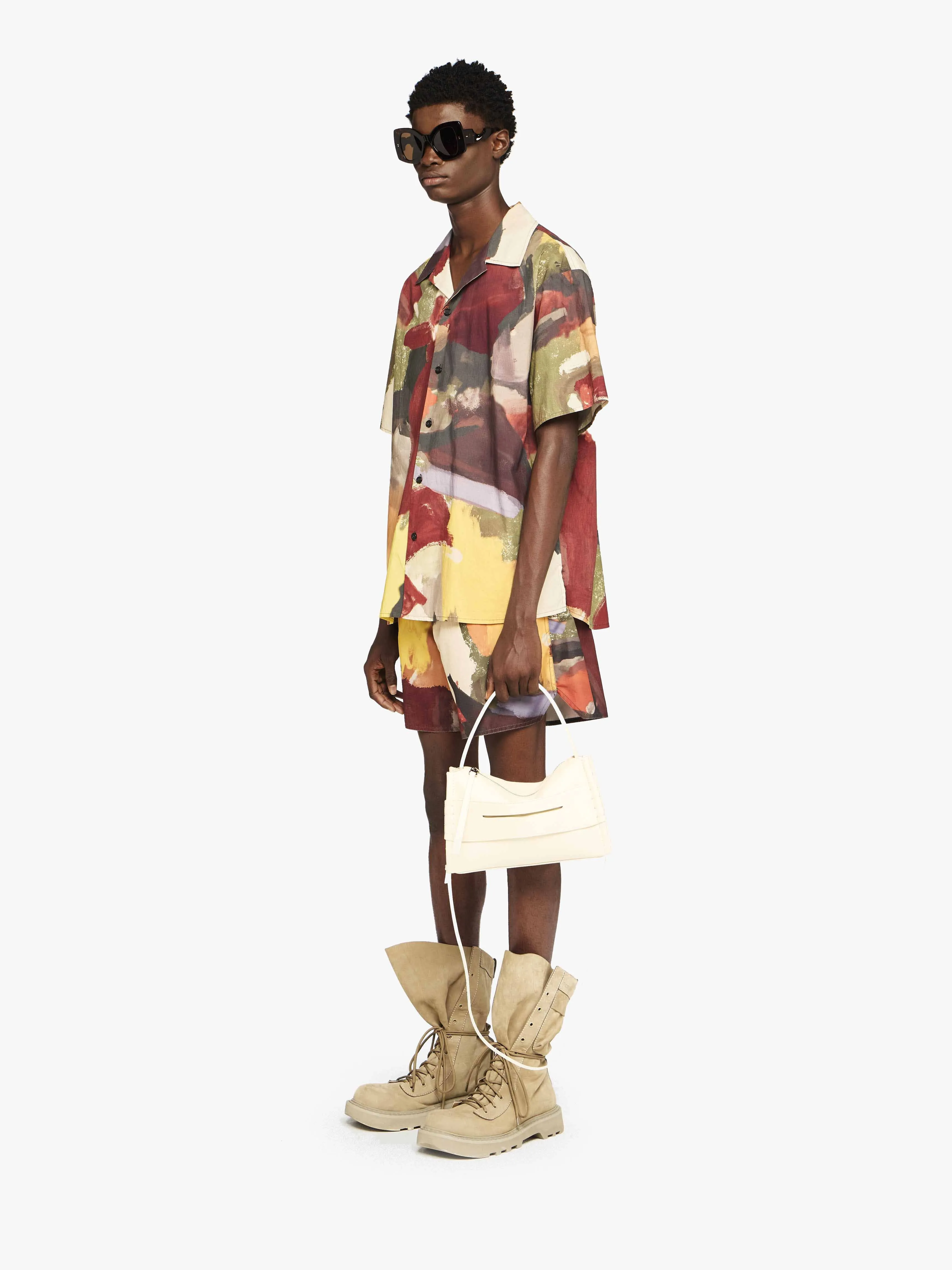 'ABSTRACT' PRINTED SWIM SHORTS sold by J.W. Anderson product image thumbnail 4