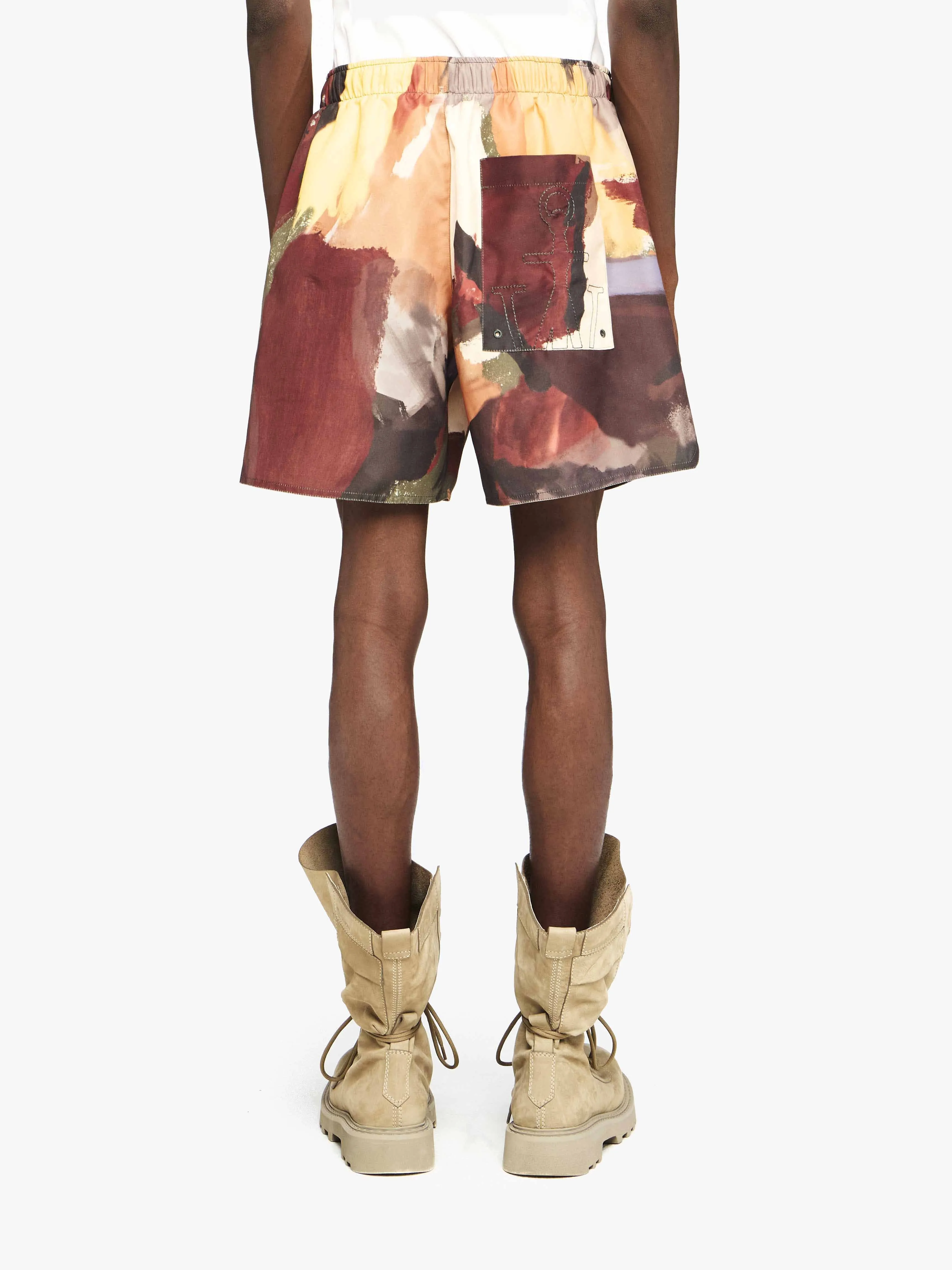 'ABSTRACT' PRINTED SWIM SHORTS sold by J.W. Anderson product image thumbnail 3