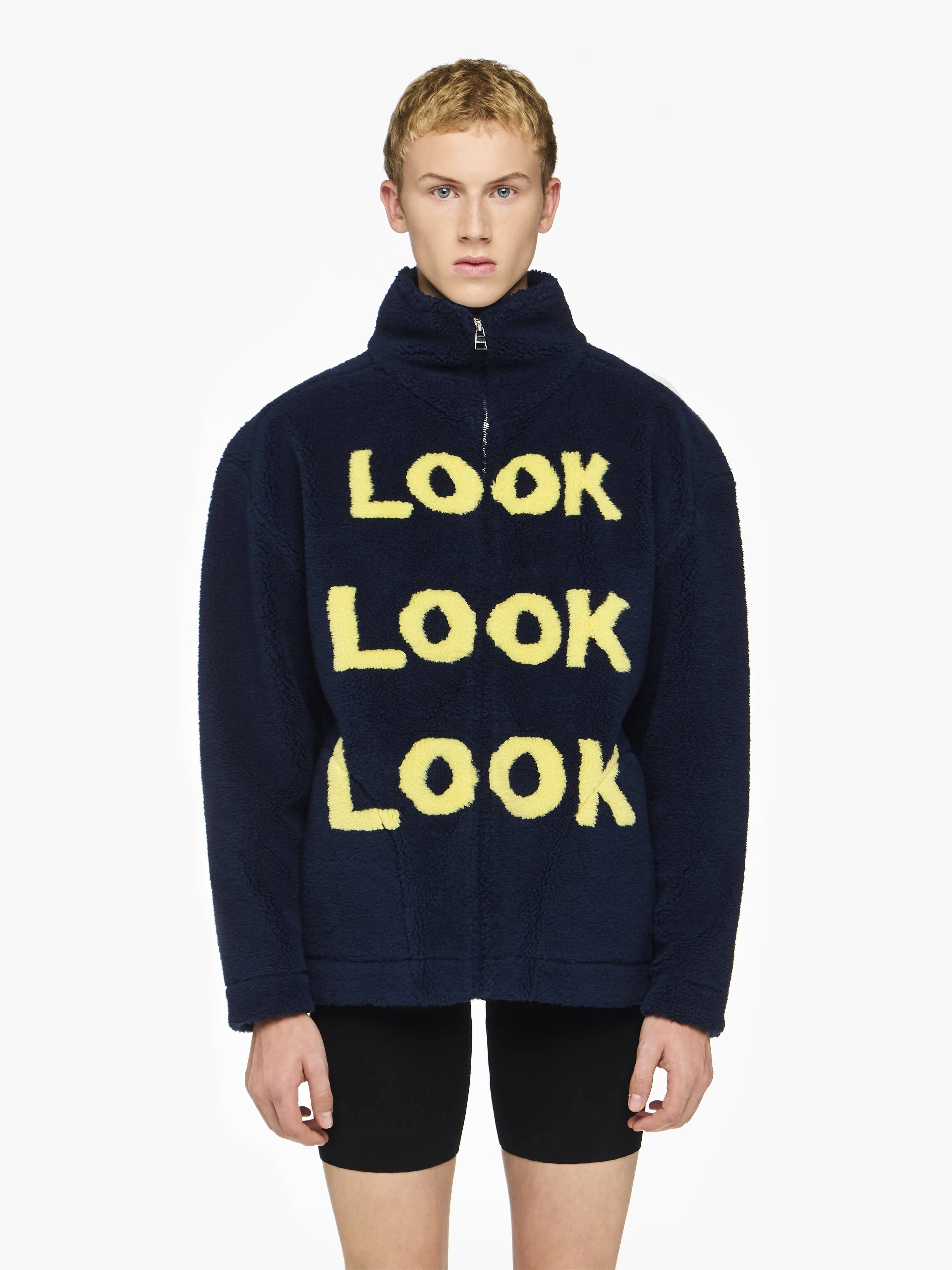 "LOOK LOOK LOOK" ZIP FRONT JACKET sold by J.W. Anderson product image thumbnail 2