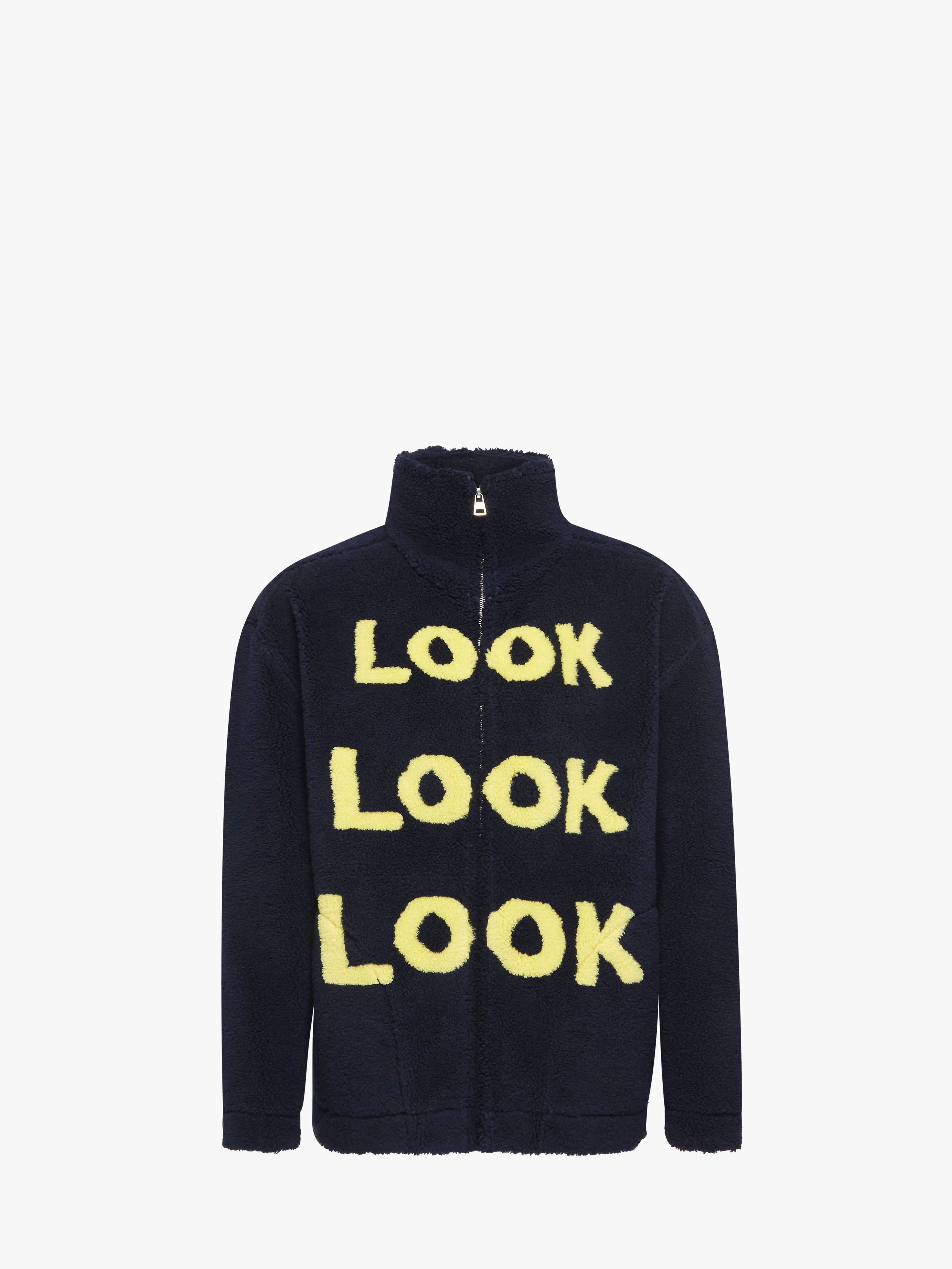 "LOOK LOOK LOOK" ZIP FRONT JACKET sold by J.W. Anderson
