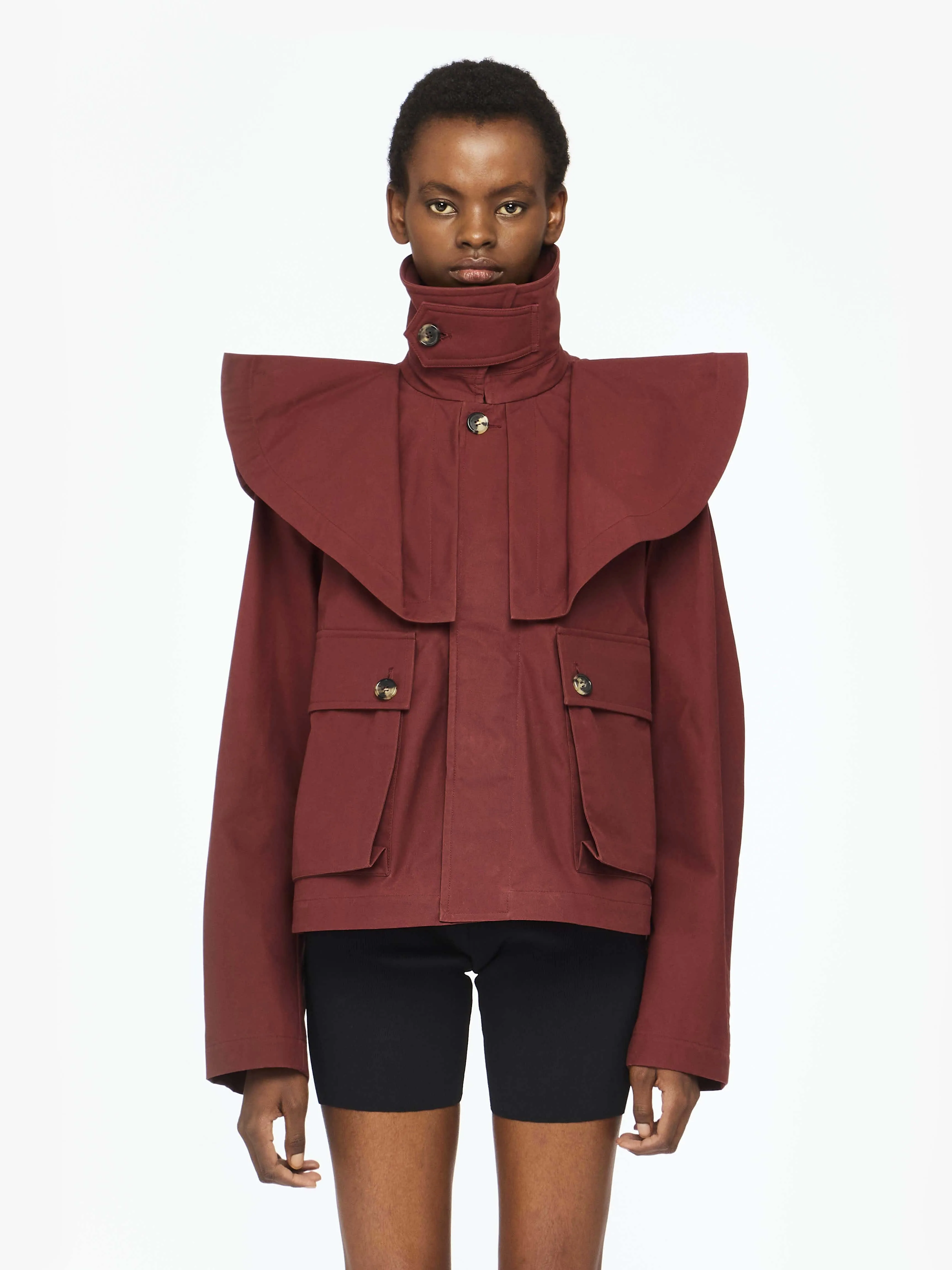 OVERSIZED COLLAR TRENCH JACKET sold by J.W. Anderson product image thumbnail 2