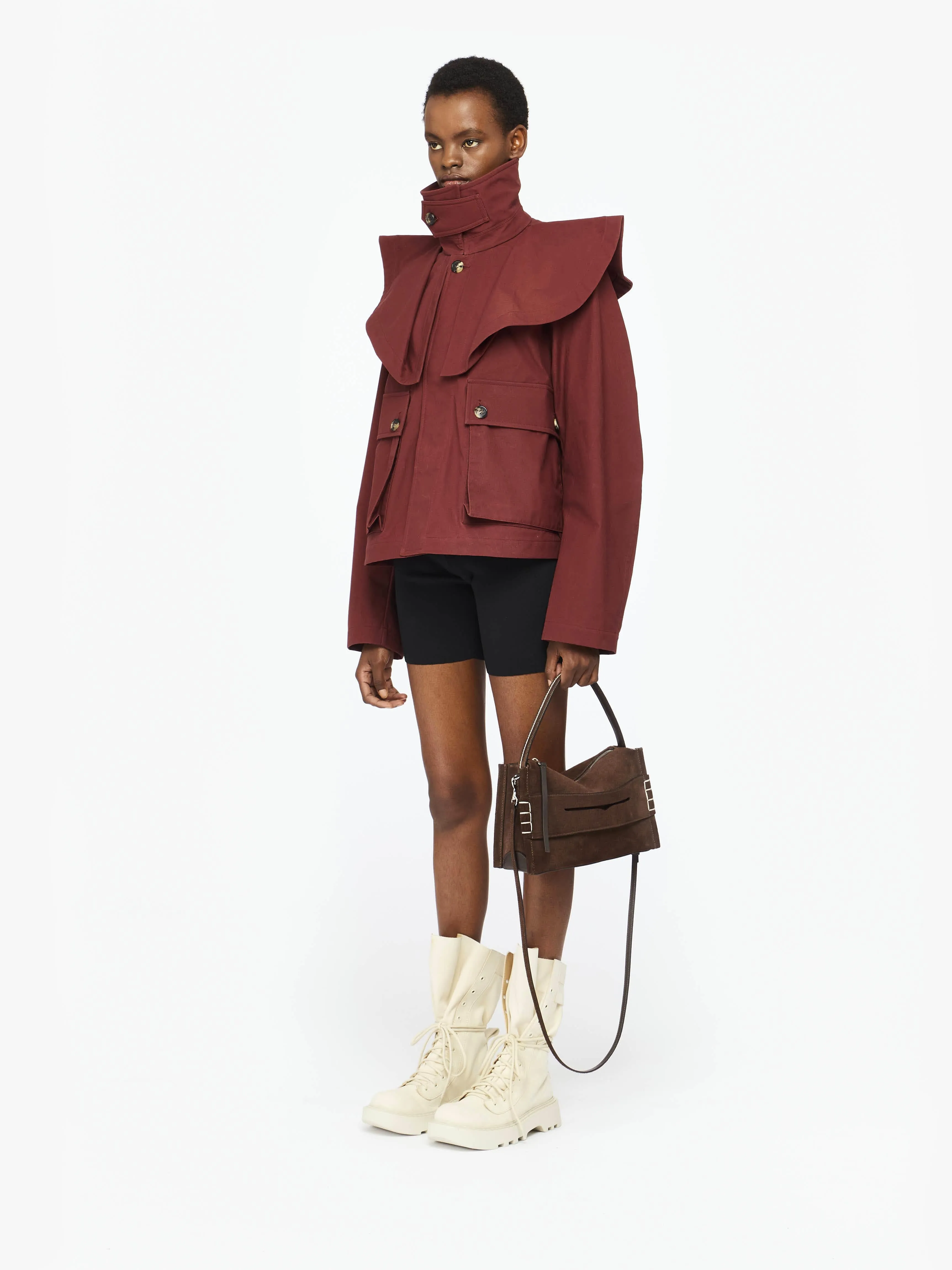 OVERSIZED COLLAR TRENCH JACKET sold by J.W. Anderson product image thumbnail 4