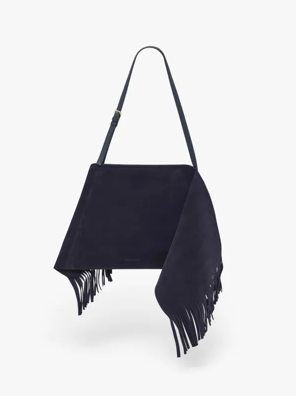MEDIUM SCARF BAG - SUEDE SHOULDER BAG sold by J.W. Anderson