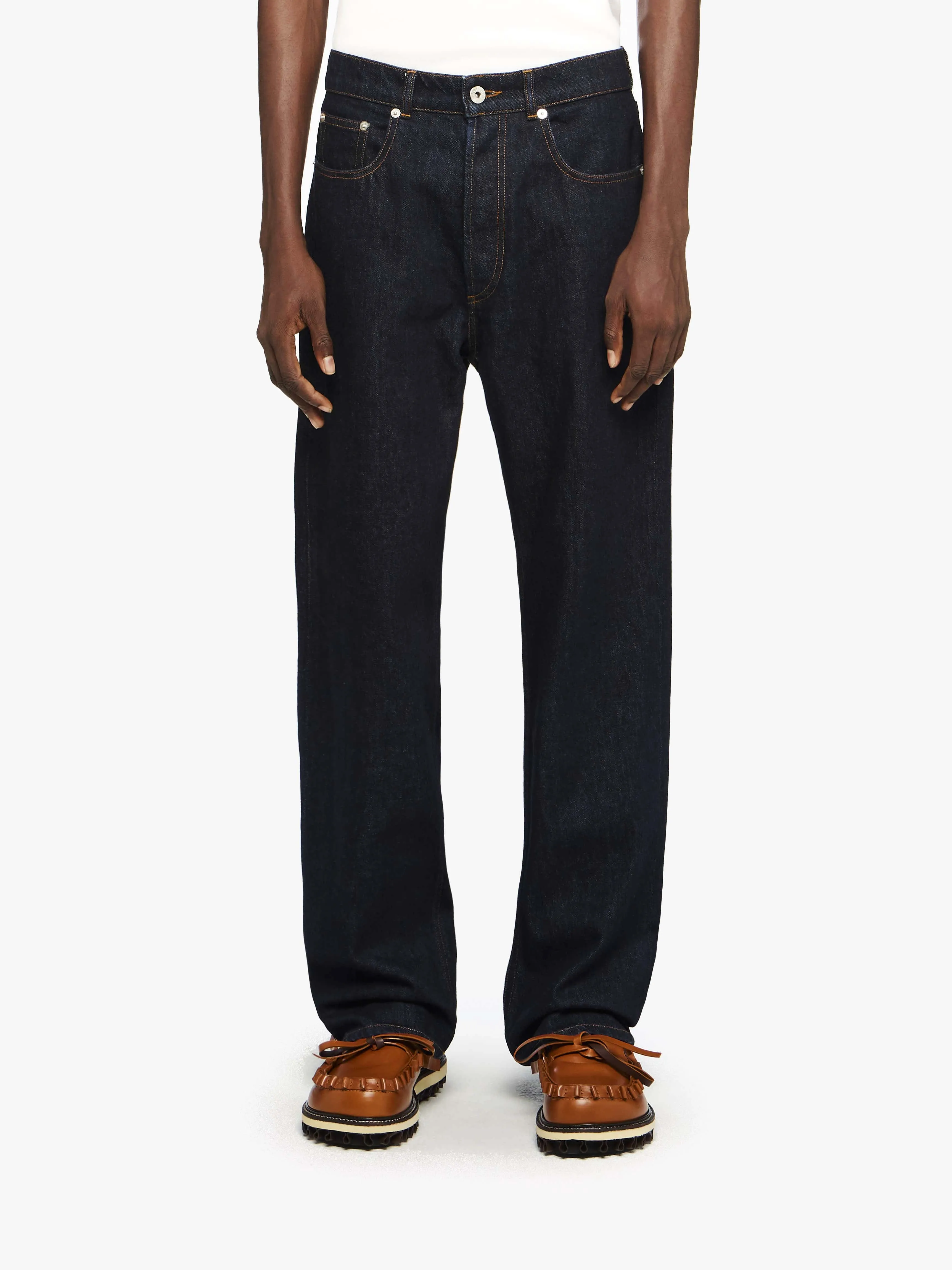 STRAIGHT LEG DENIM JEANS sold by J.W. Anderson product image thumbnail 2