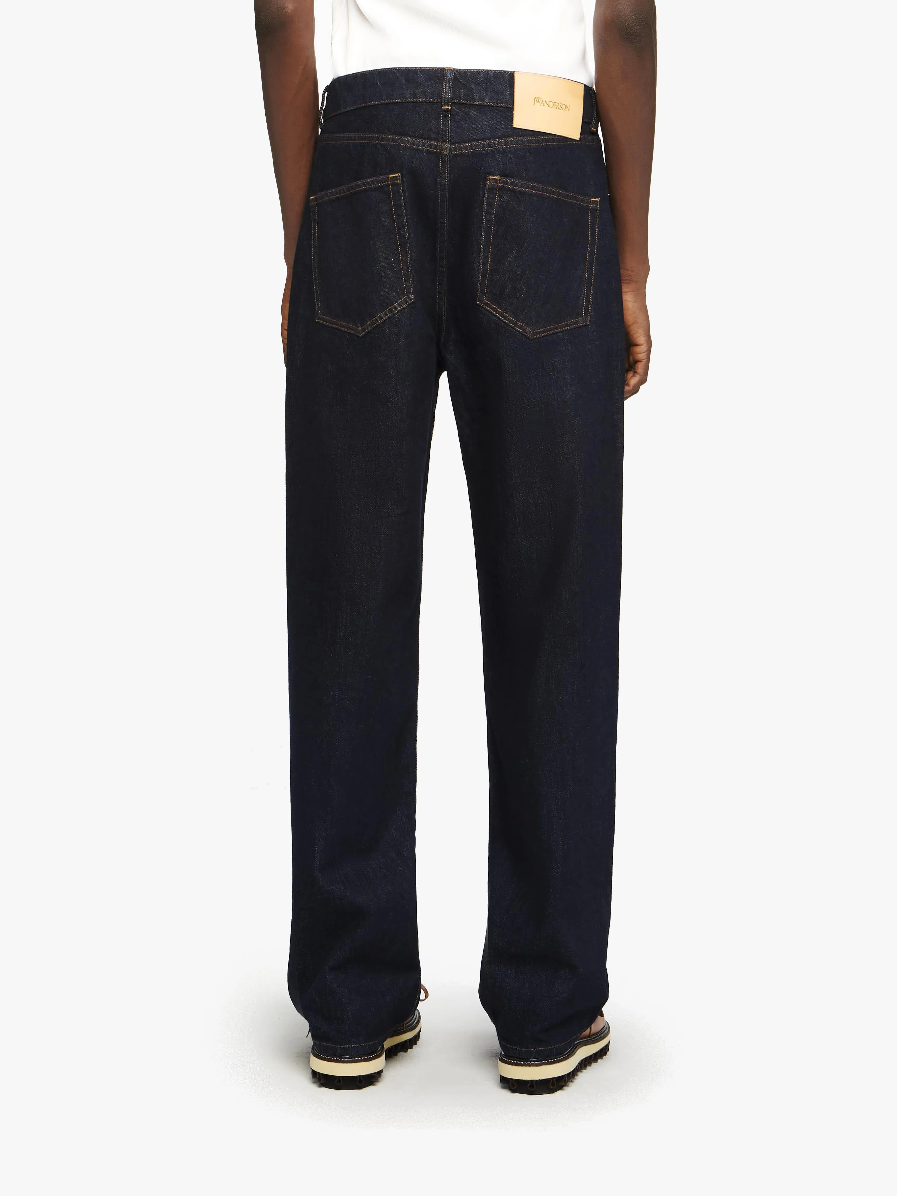 STRAIGHT LEG DENIM JEANS sold by J.W. Anderson product image thumbnail 3