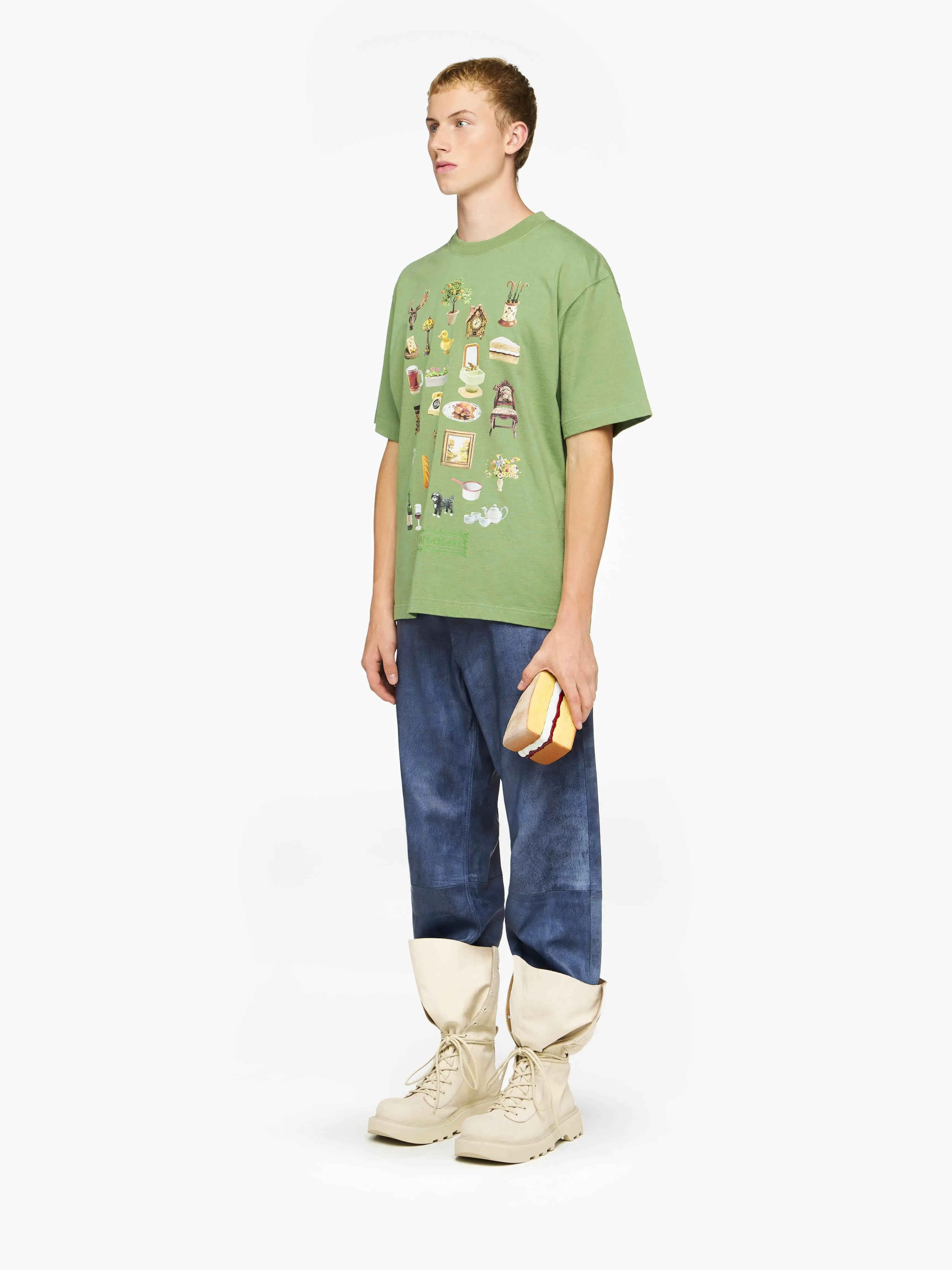 "DIORAMA" PRINTED T-SHIRT sold by J.W. Anderson product image thumbnail 4