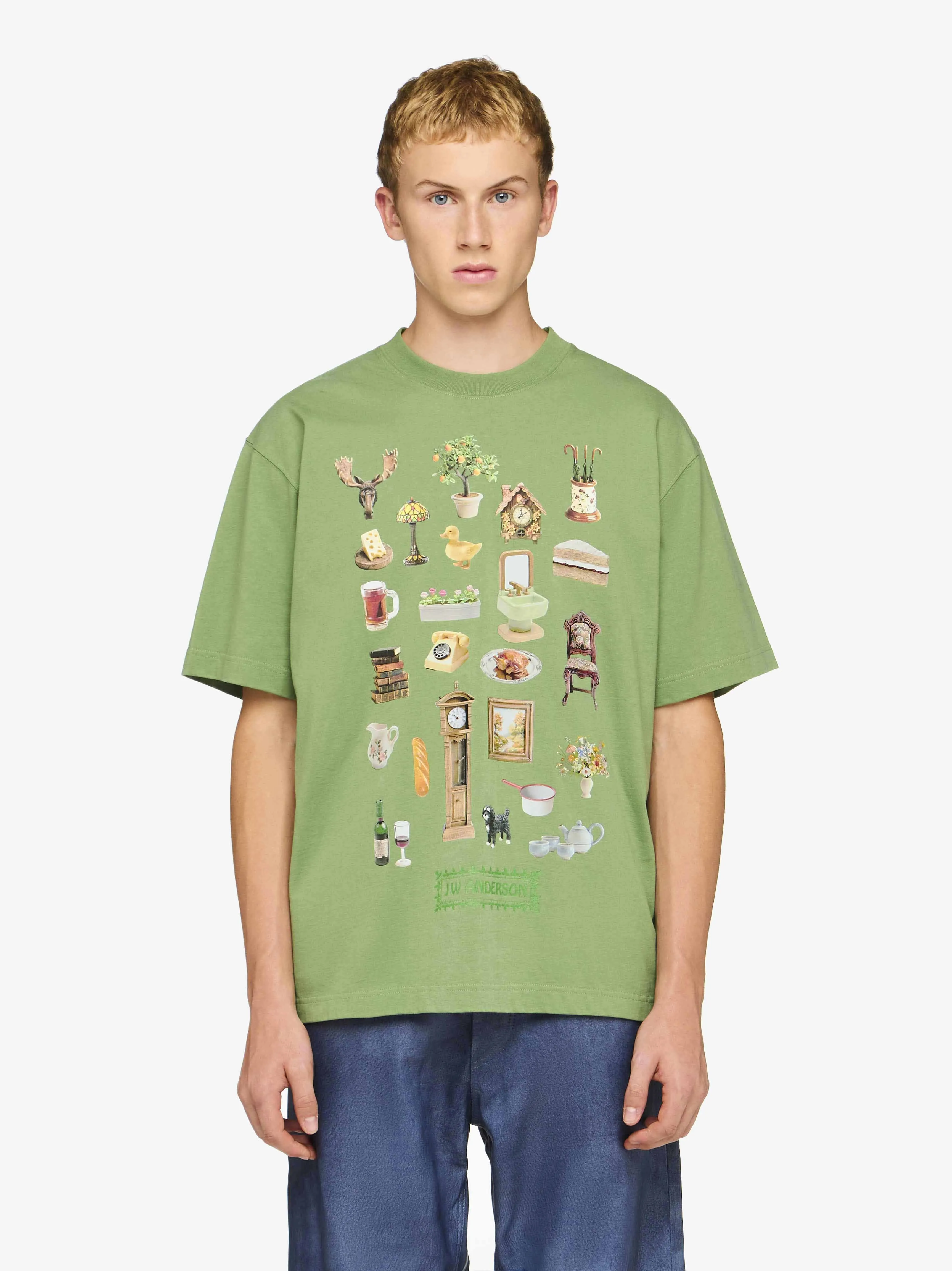 "DIORAMA" PRINTED T-SHIRT sold by J.W. Anderson product image thumbnail 2