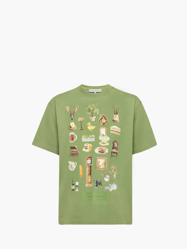 "DIORAMA" PRINTED T-SHIRT sold by J.W. Anderson
