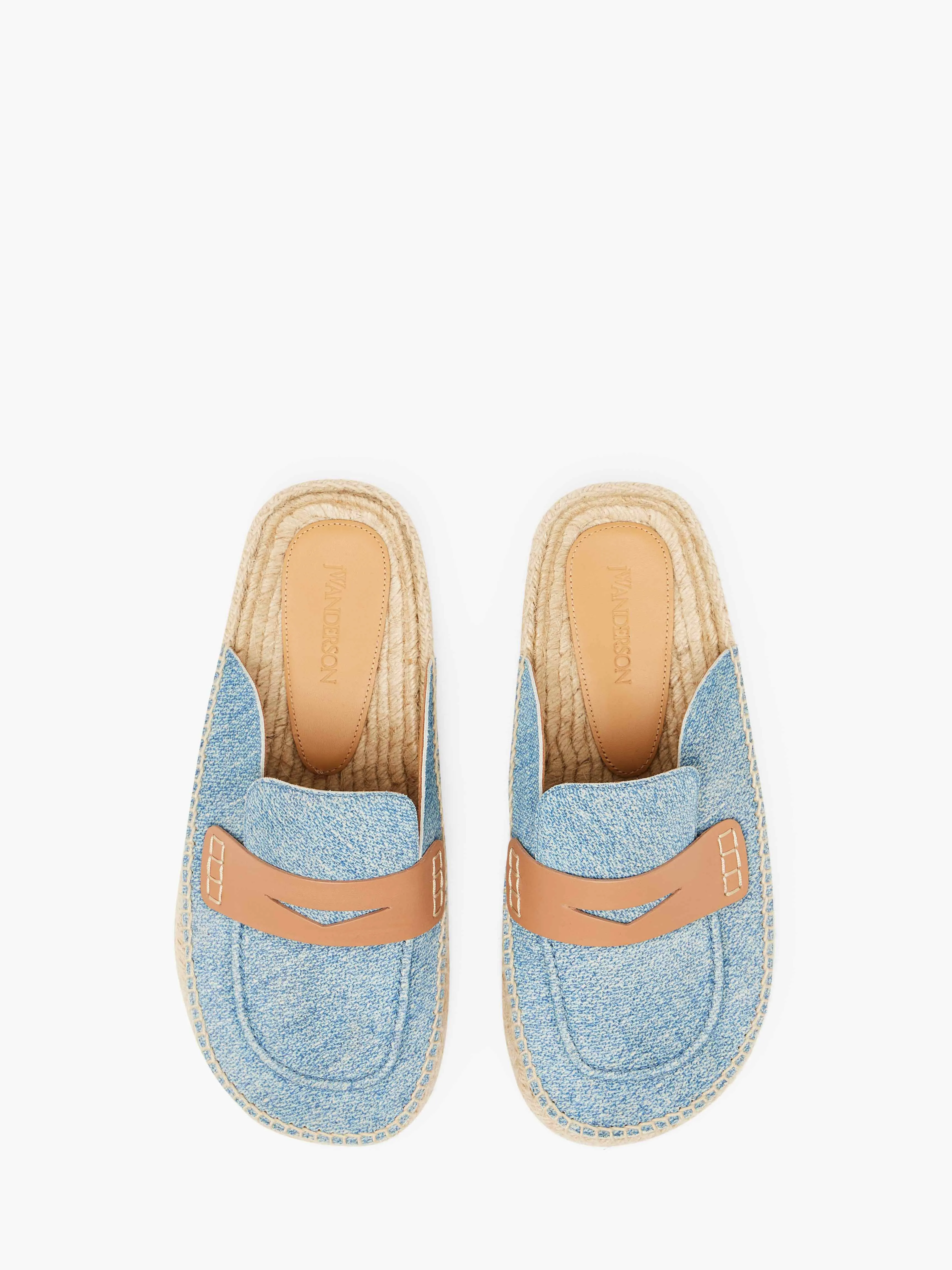 SUEDE ESPADRILLE LOAFER MULES sold by J.W. Anderson product image thumbnail 4