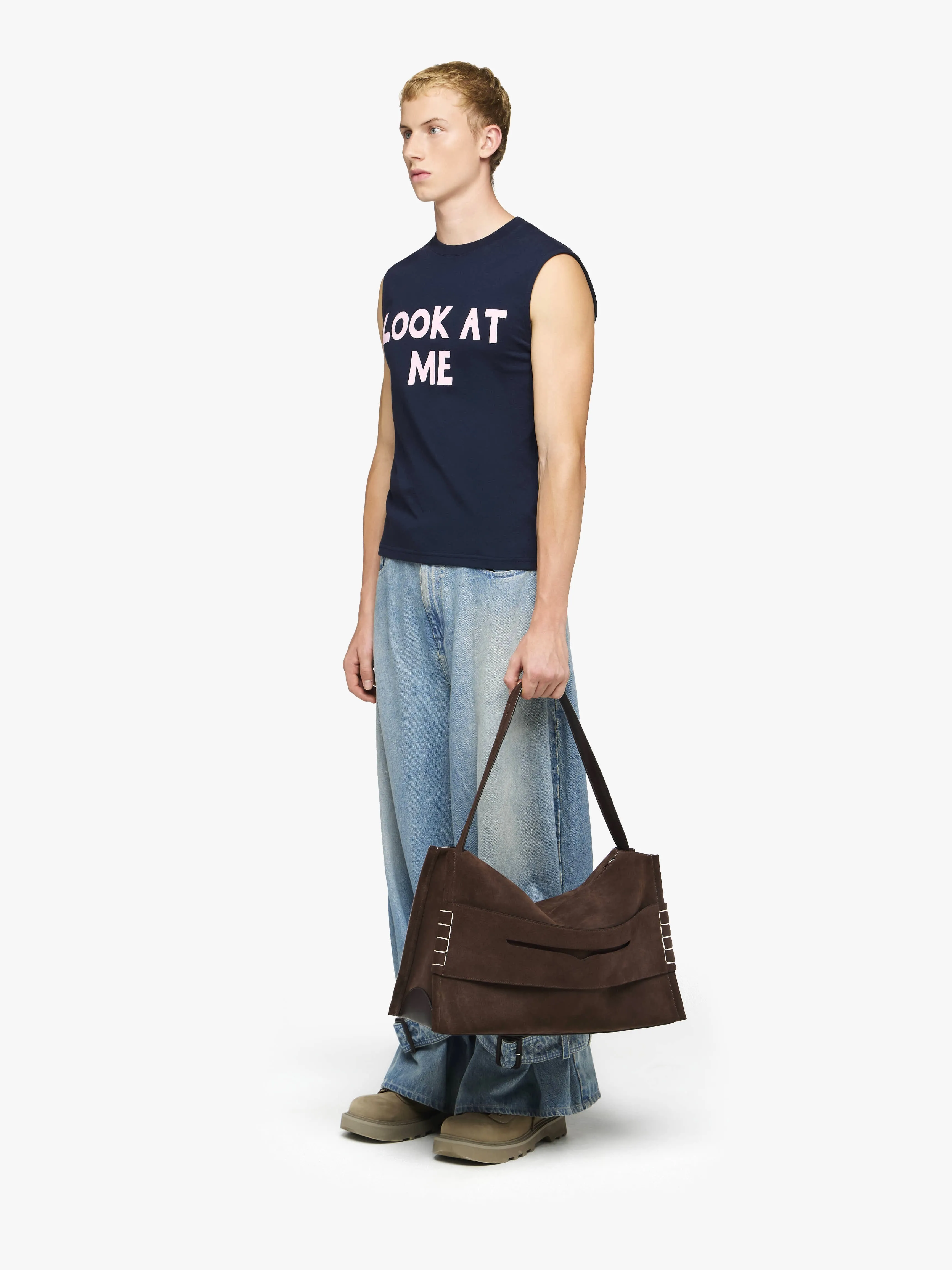 "LOOK AT ME" PRINTED TANK TOP sold by J.W. Anderson product image thumbnail 4