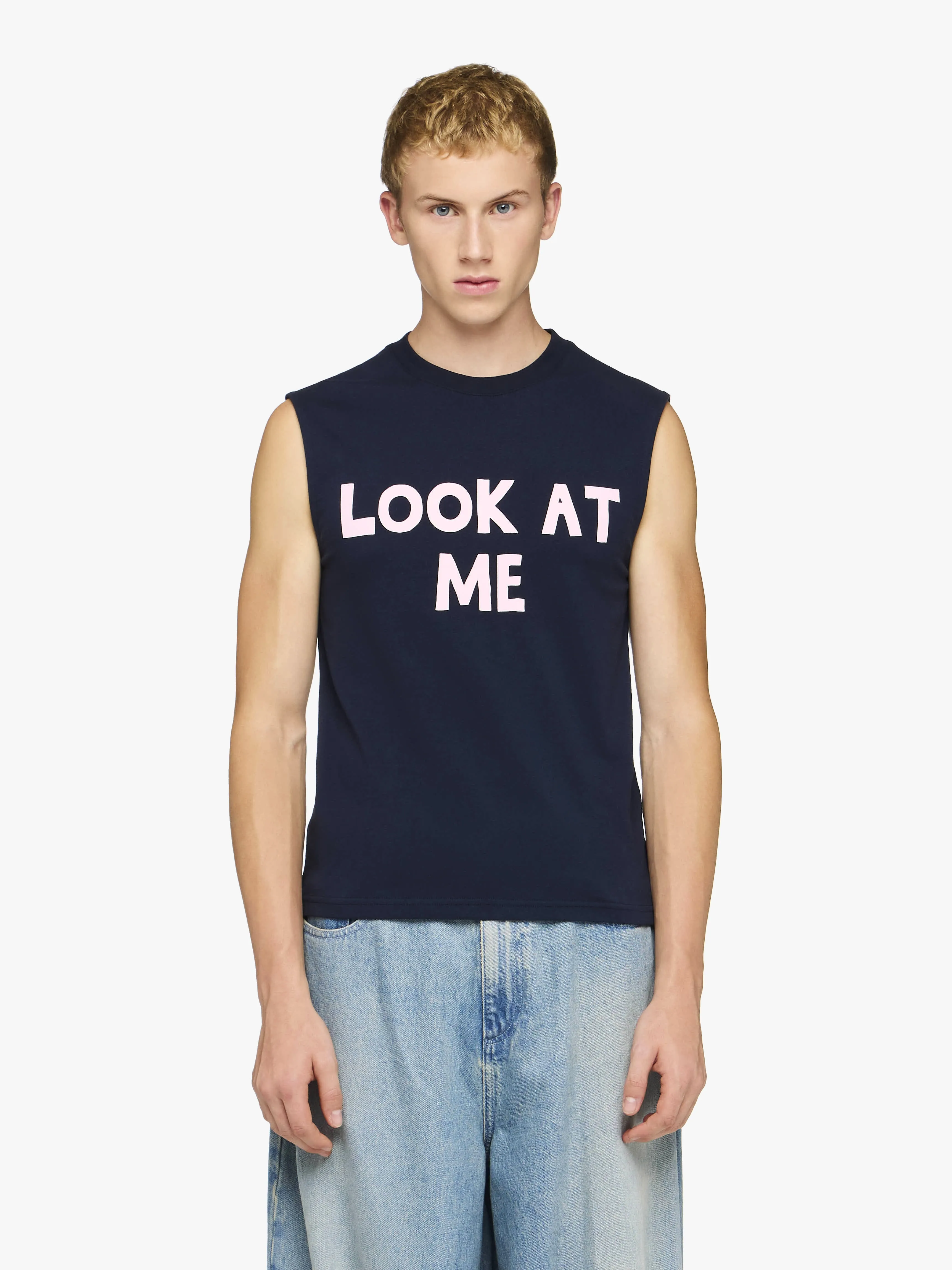 "LOOK AT ME" PRINTED TANK TOP sold by J.W. Anderson product image thumbnail 2