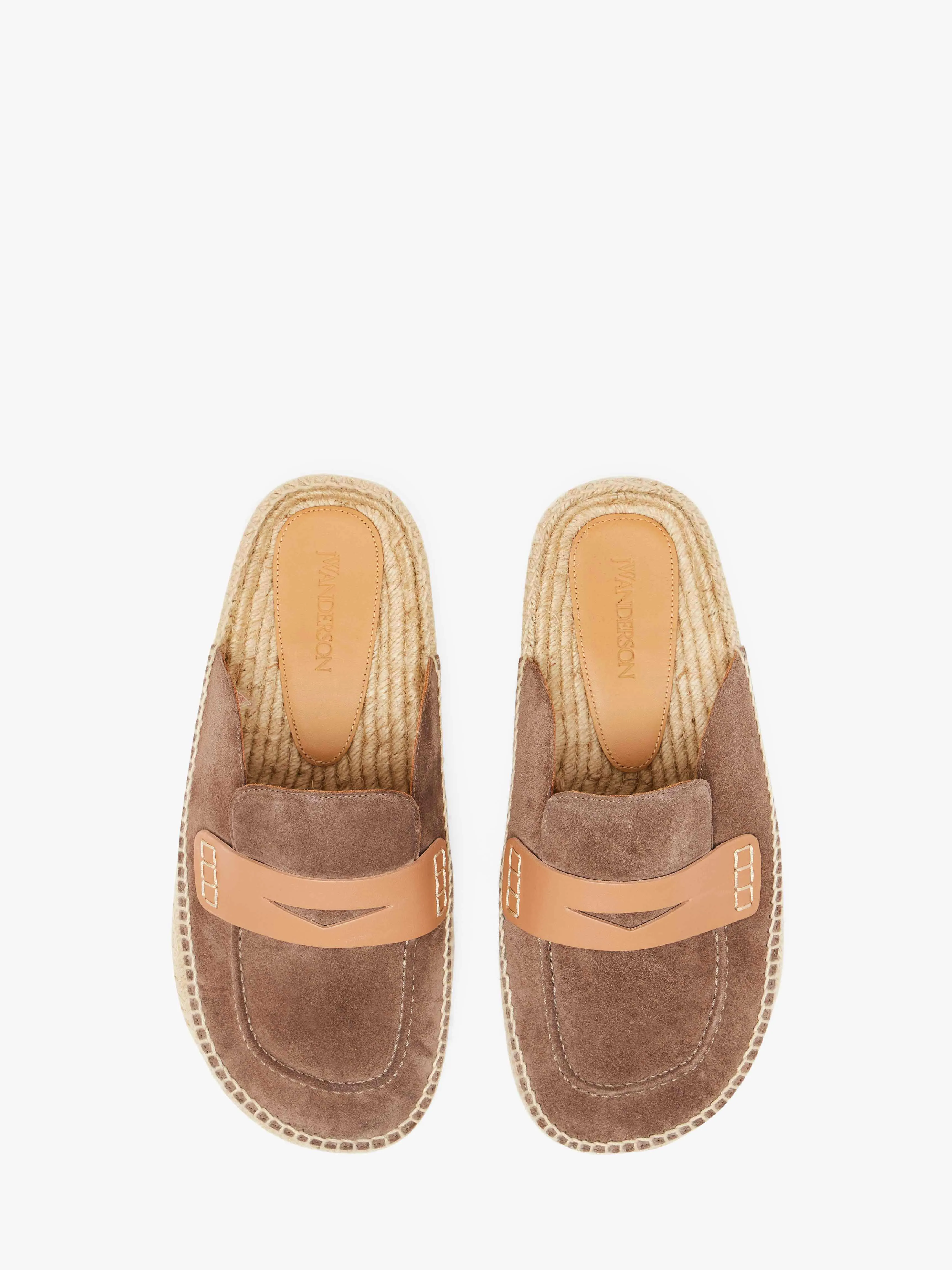 SUEDE ESPADRILLE LOAFER MULES sold by J.W. Anderson product image thumbnail 4