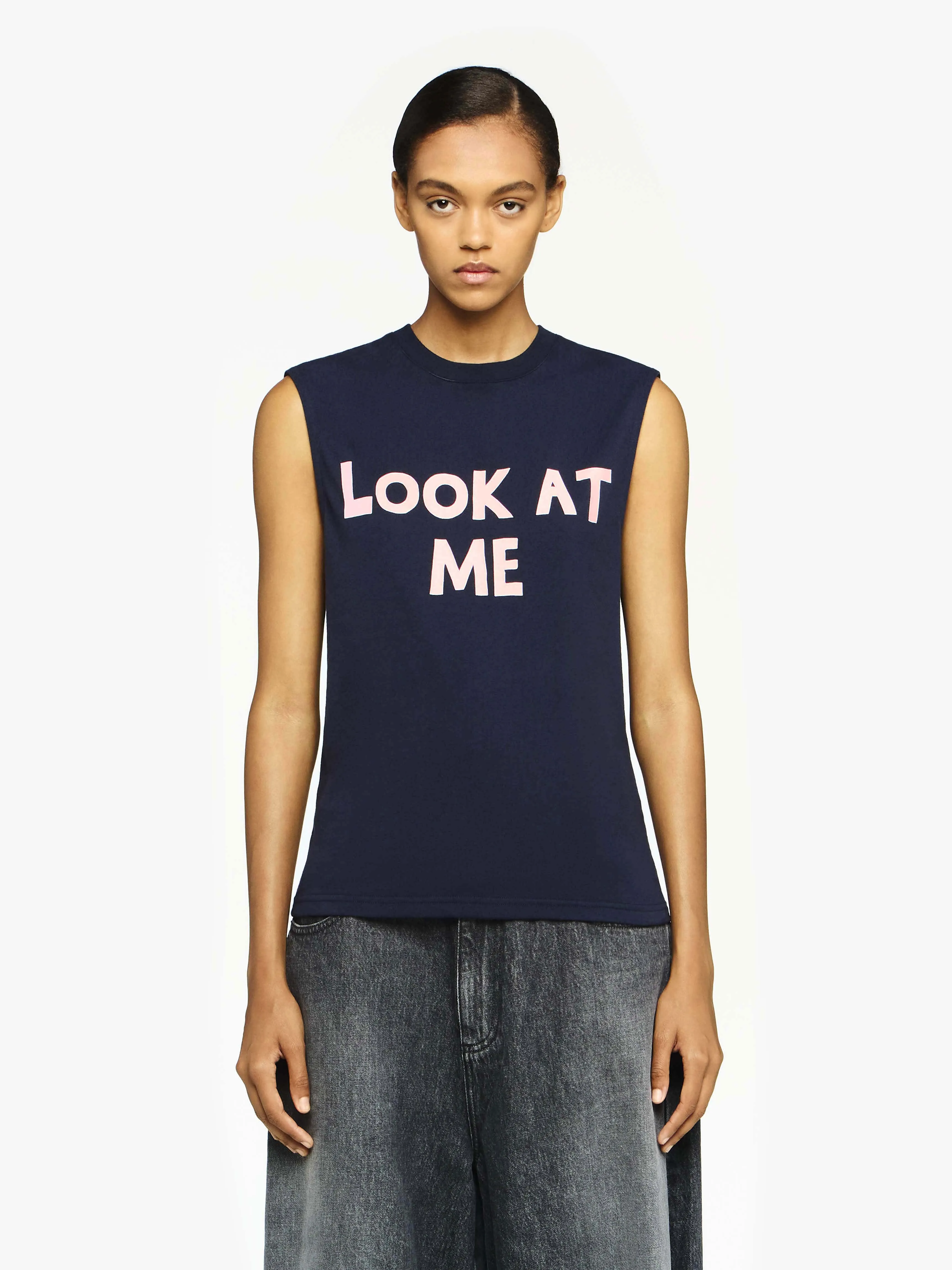 "LOOK AT ME" PRINTED TANK TOP sold by J.W. Anderson product image thumbnail 2