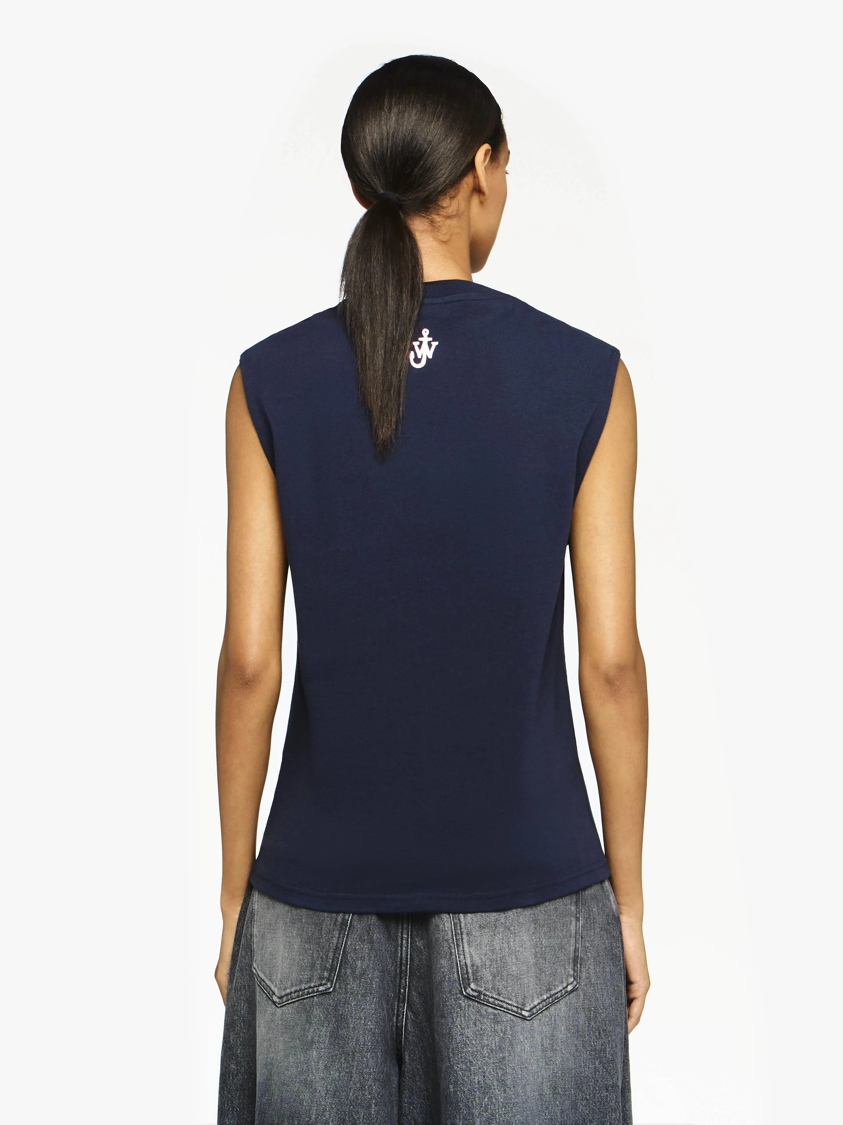 "LOOK AT ME" PRINTED TANK TOP sold by J.W. Anderson product image thumbnail 3