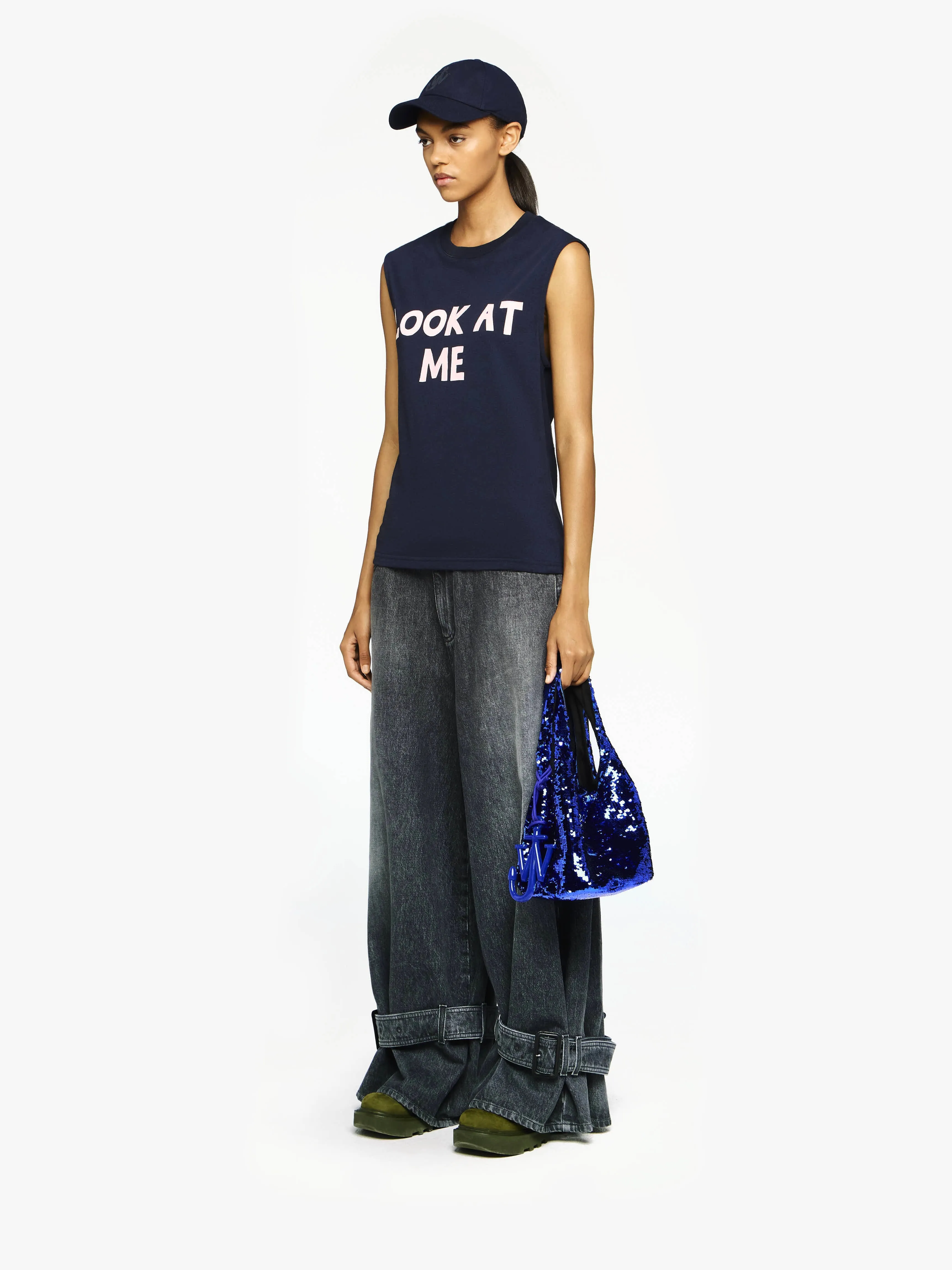 "LOOK AT ME" PRINTED TANK TOP sold by J.W. Anderson product image thumbnail 4