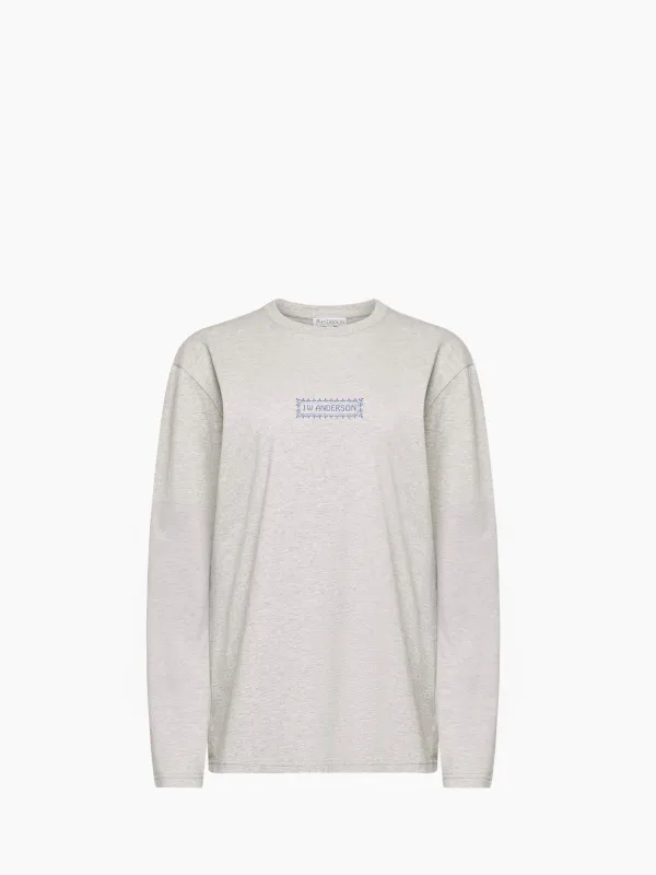 LONG SLEEVE T-SHIRT WITH BACK LOGO PRINT sold by J.W. Anderson