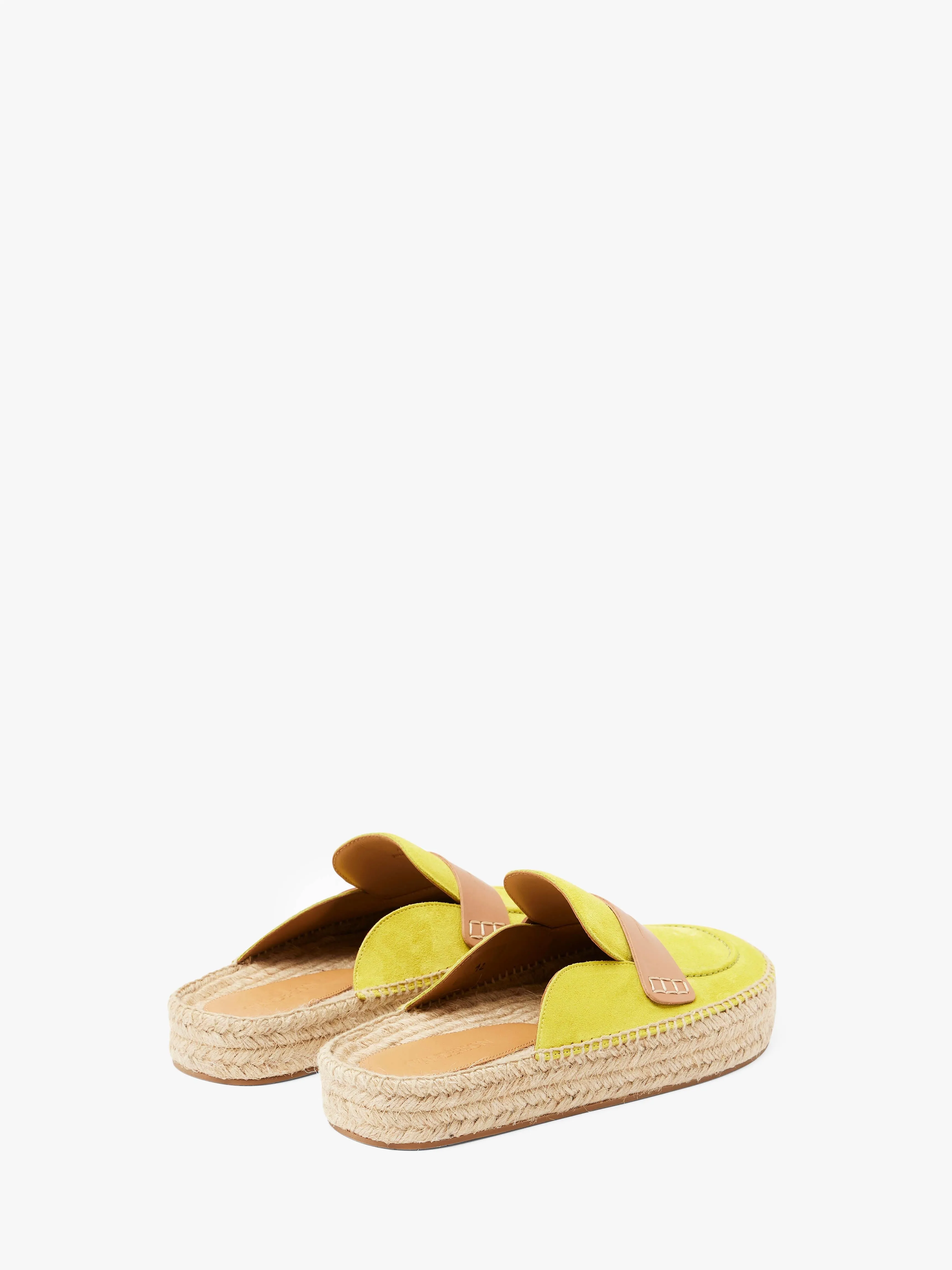 SUEDE ESPADRILLE LOAFER MULES sold by J.W. Anderson product image thumbnail 3