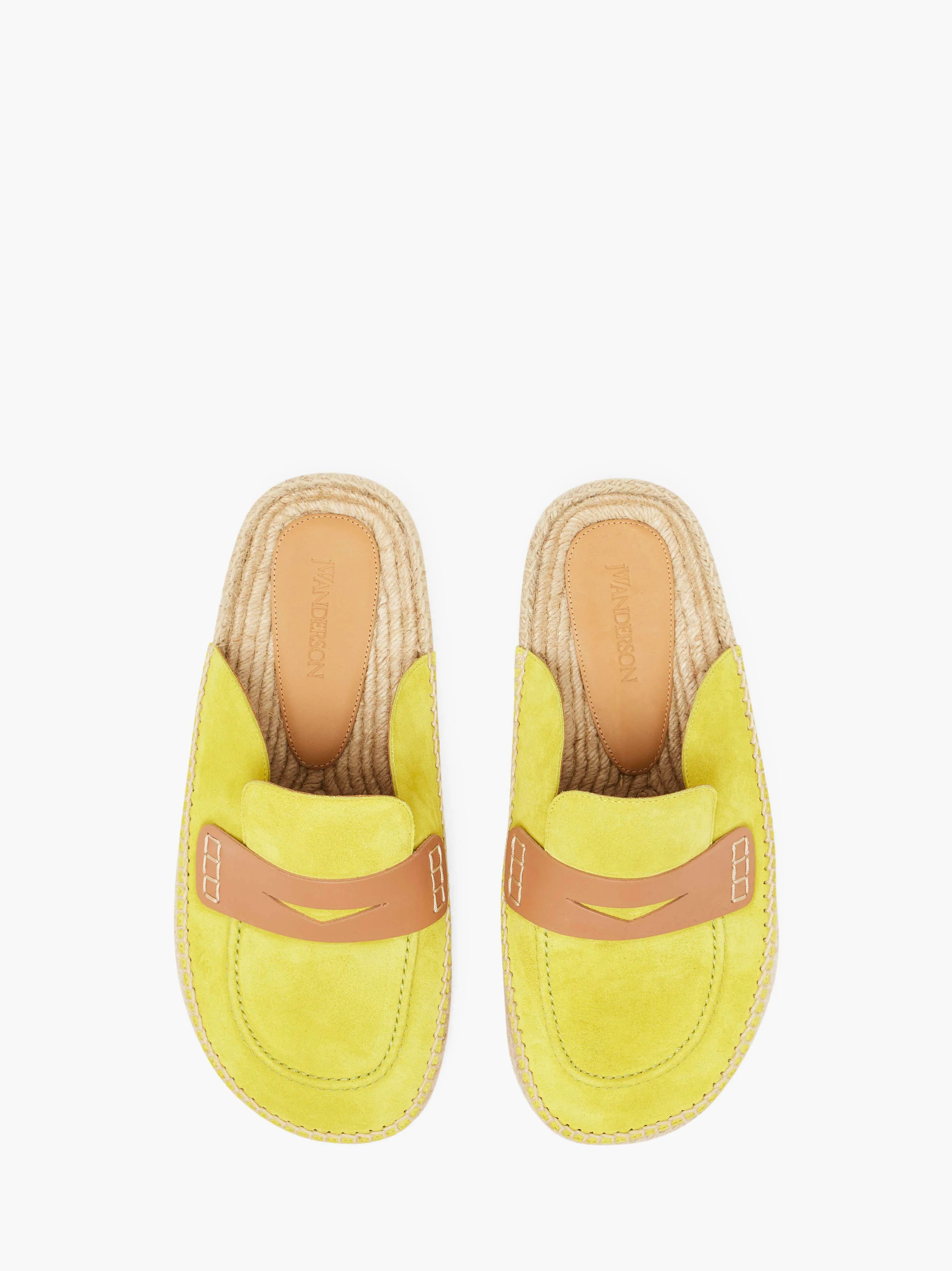 SUEDE ESPADRILLE LOAFER MULES sold by J.W. Anderson product image thumbnail 4